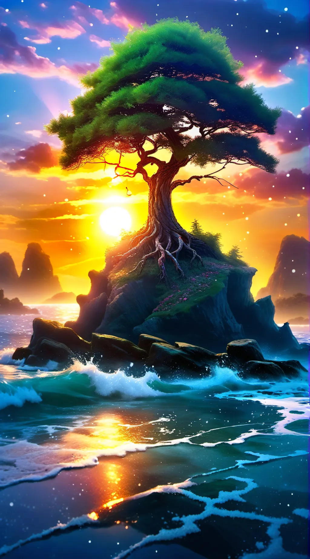 ai character: Take a break background