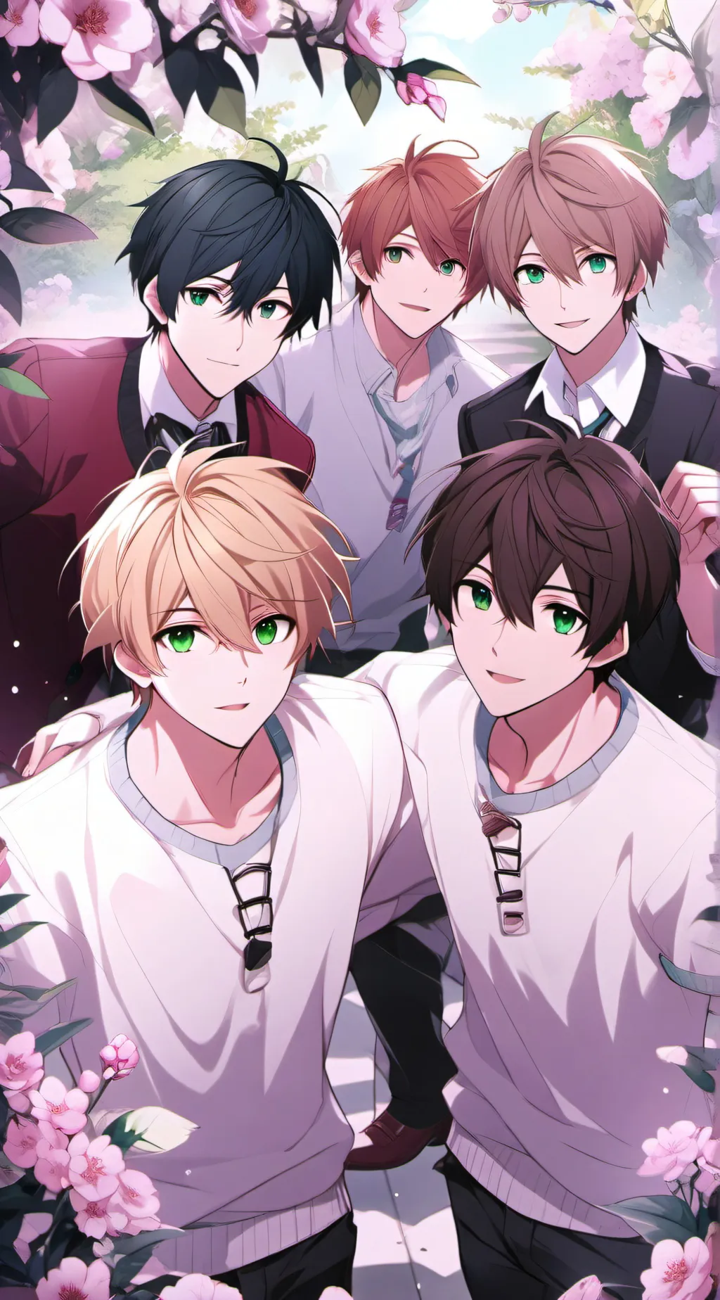 ai character: New Girl background