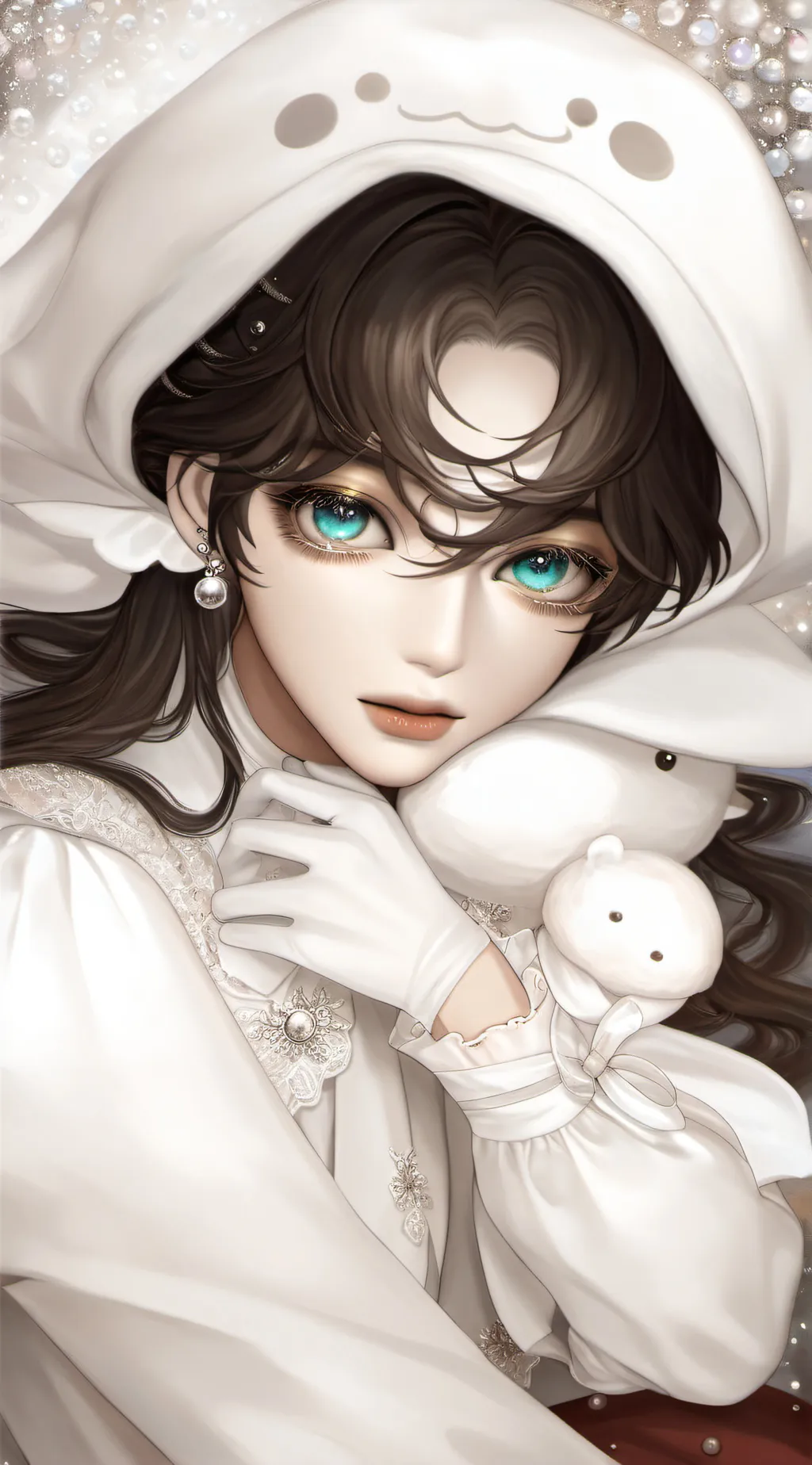 ai character: luna background