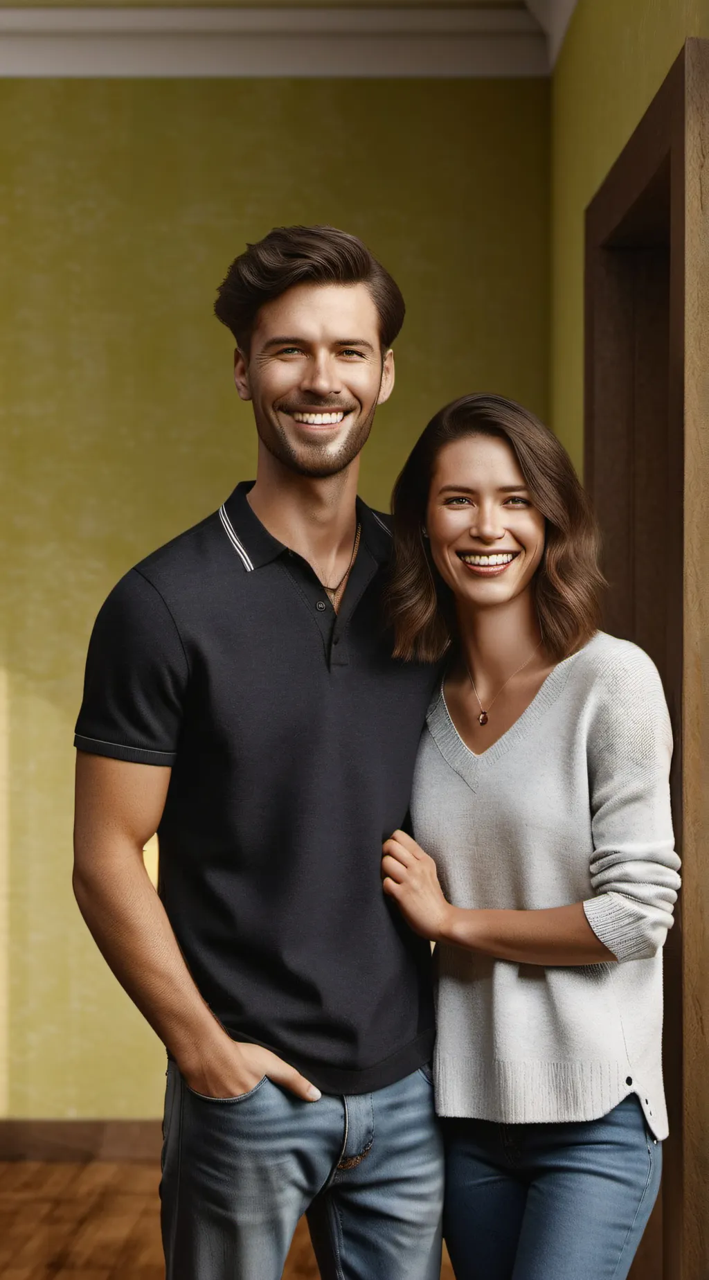 ai character: Foster parents ￼ background