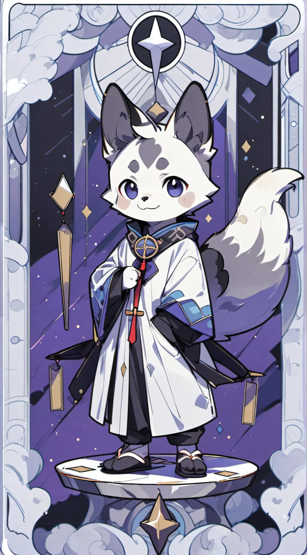 ai character: Kemono de Iglesia background