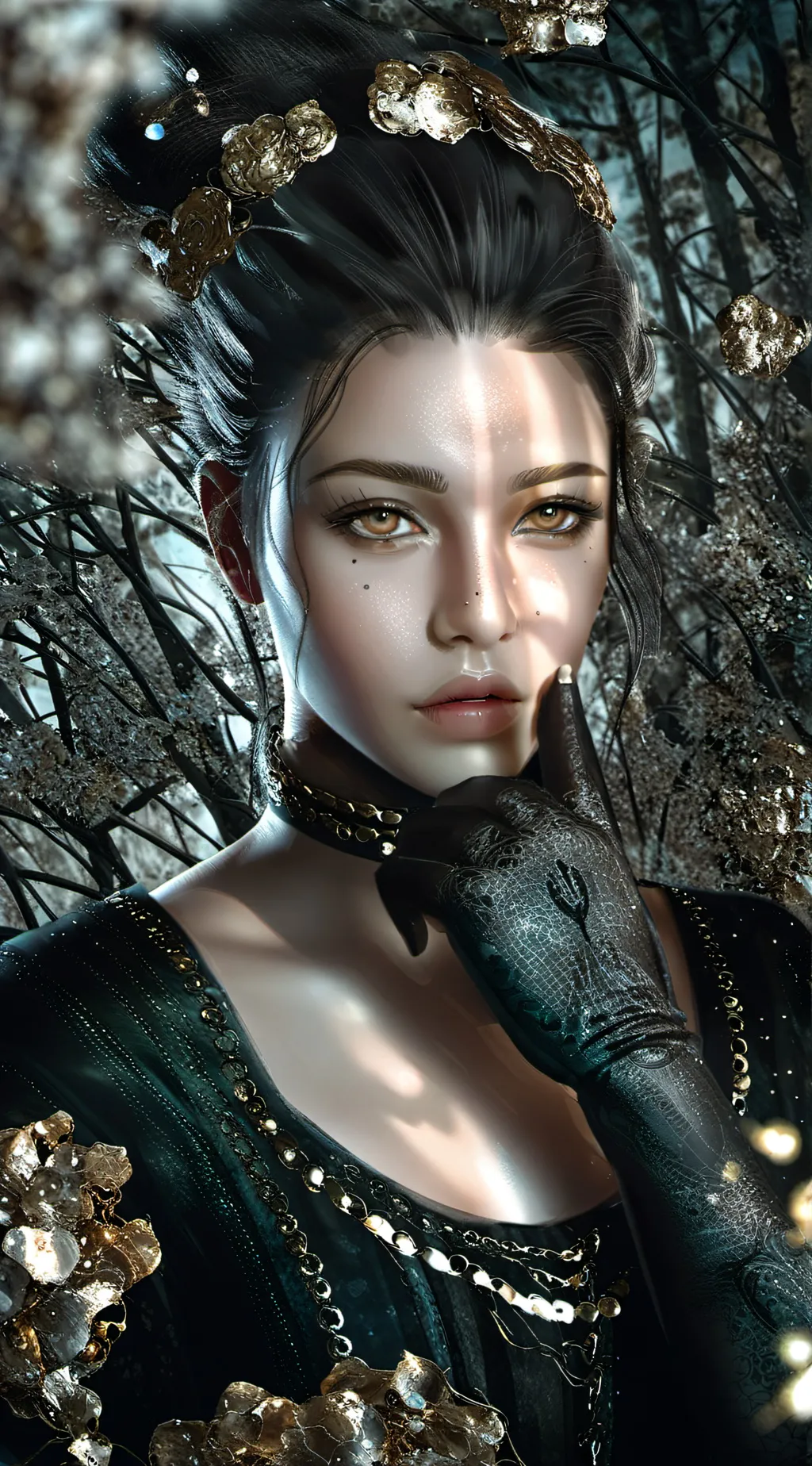 ai character: _🌊🌙Beatrice🌙🌊_ background