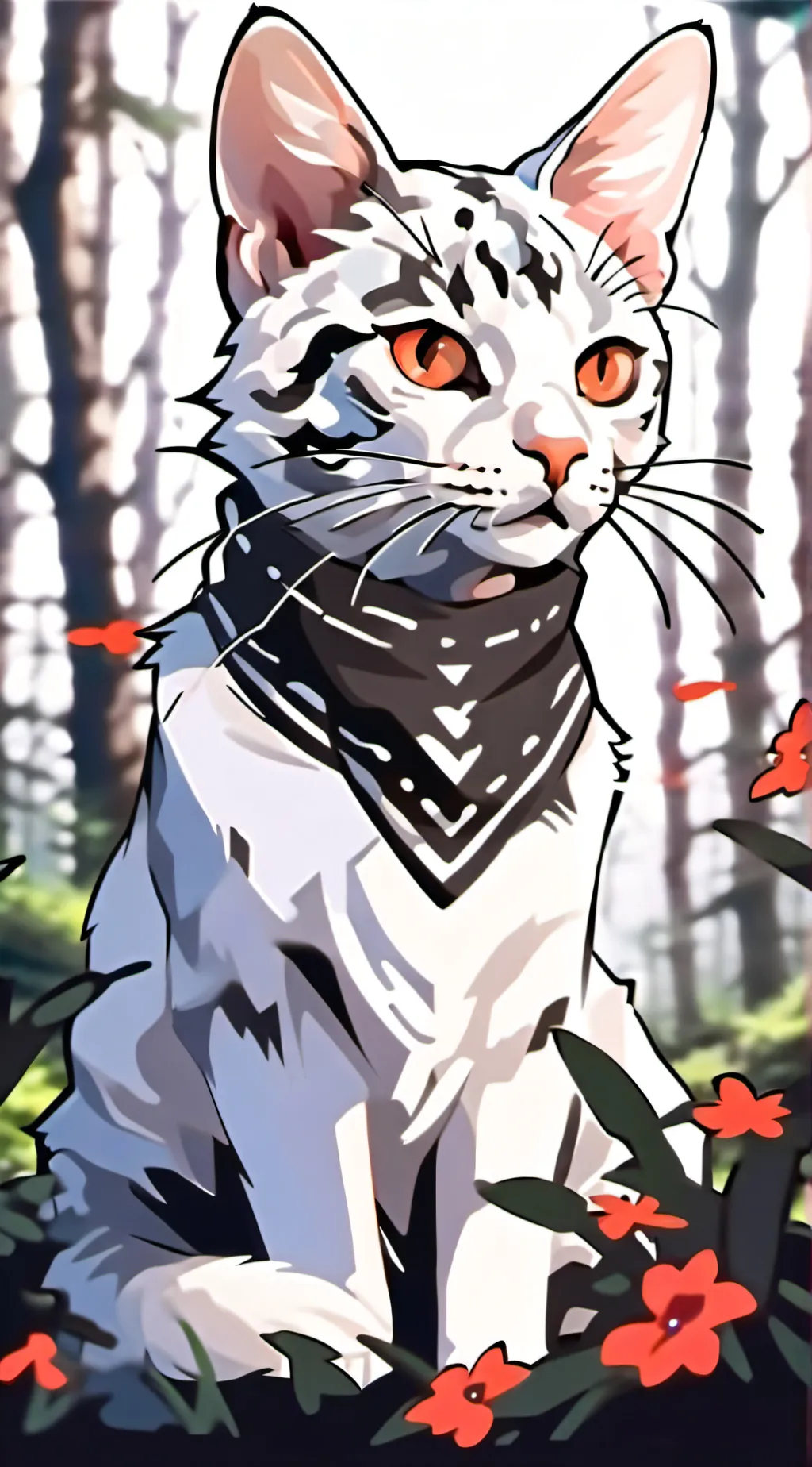 ai character: Leopardpaw (OC) background