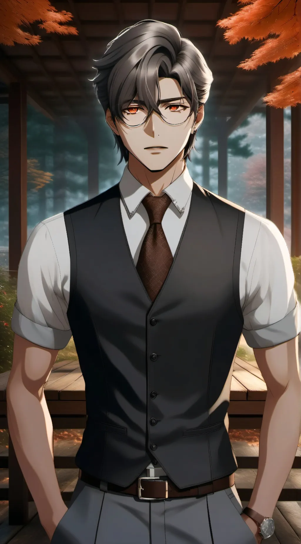 ai character: Mr. Brown background