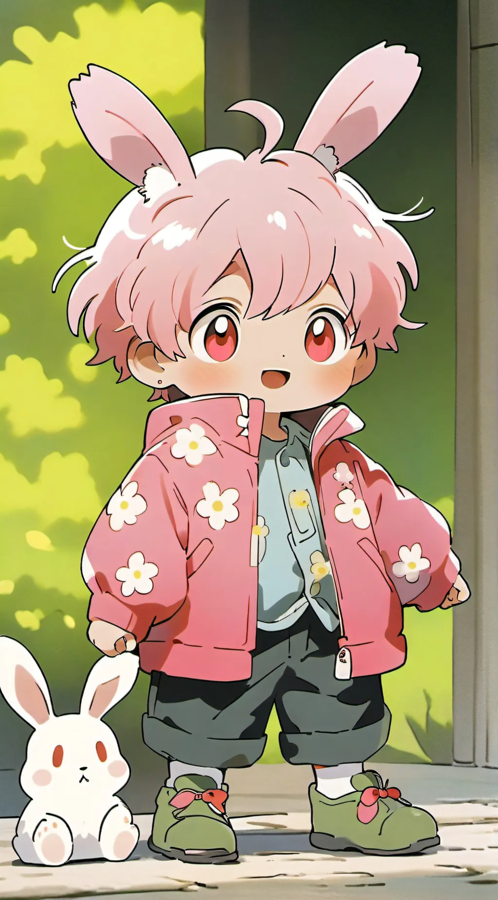 ai character: Tsukino background