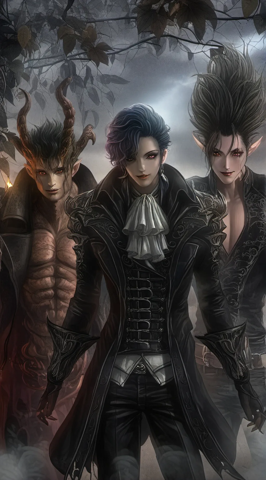 ai character: Monster school background