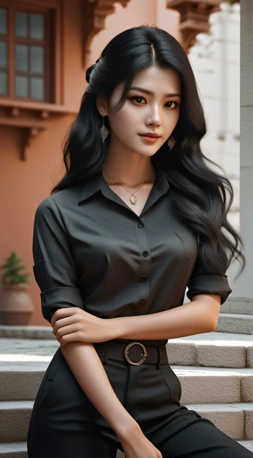 ai character: Mary  background