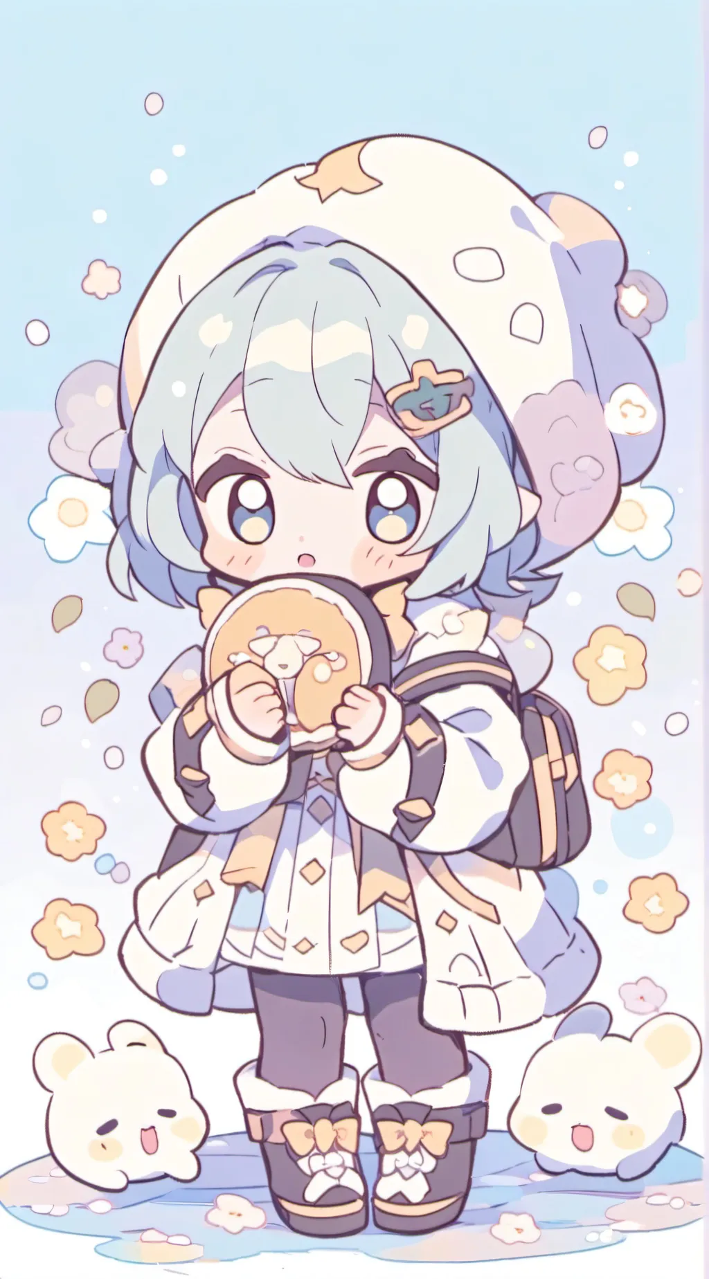 ai character: your period🔴 kny background