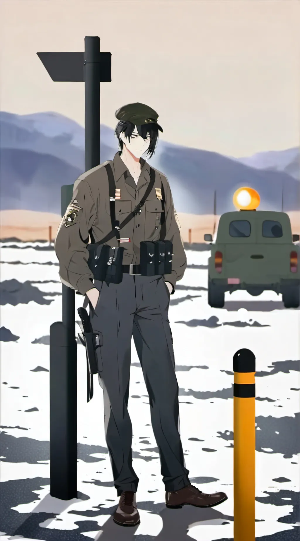 ai character: Outpost RP1 background