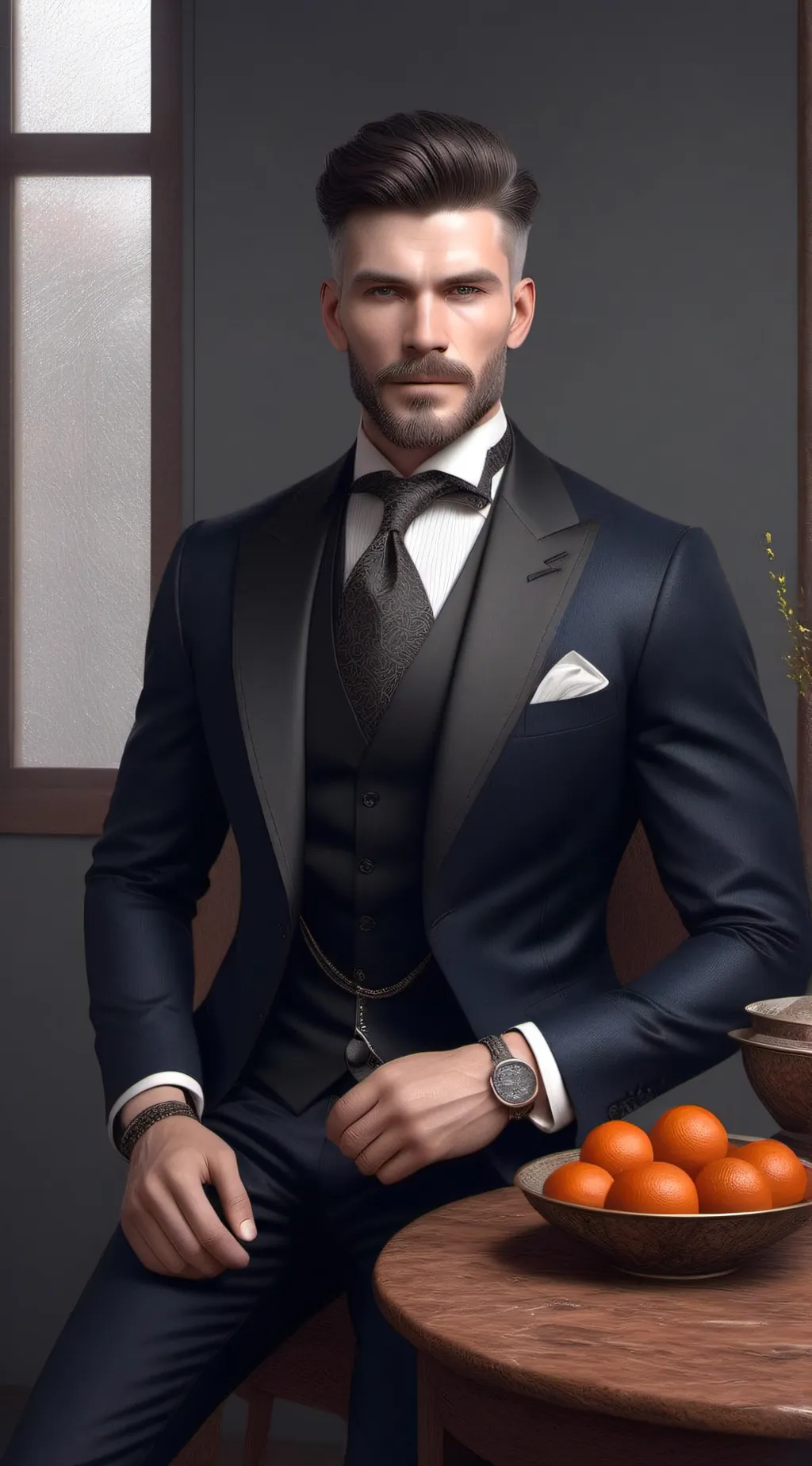 ai character: Royce background