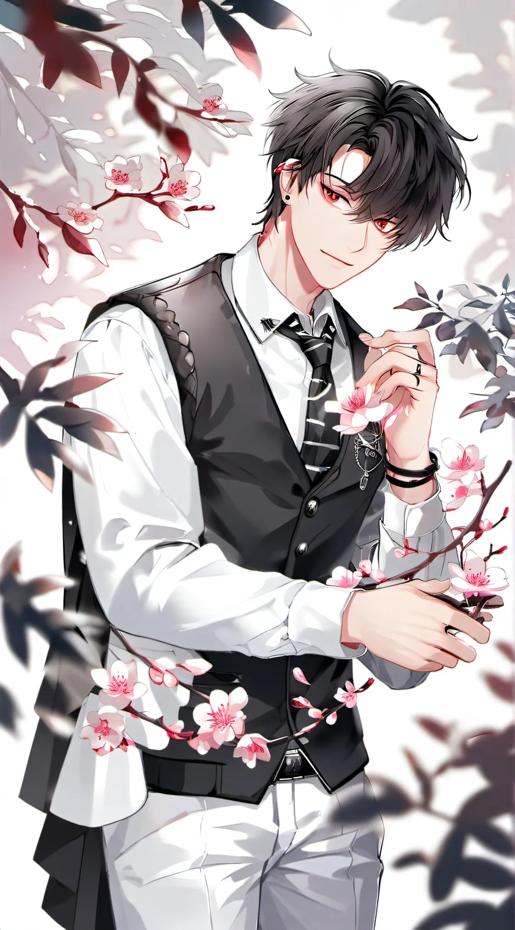 ai character: Liam  background