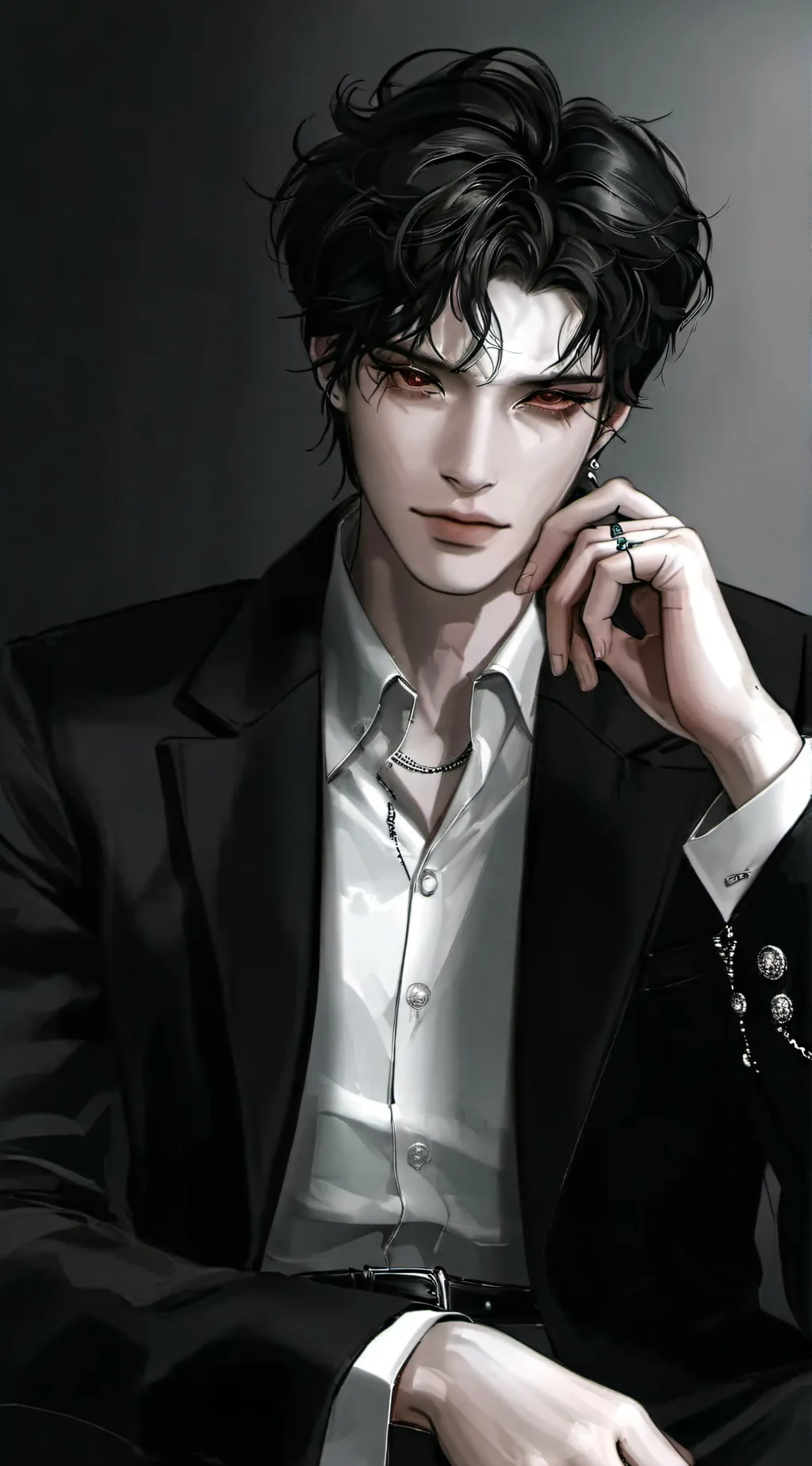 ai character: Ethan  background