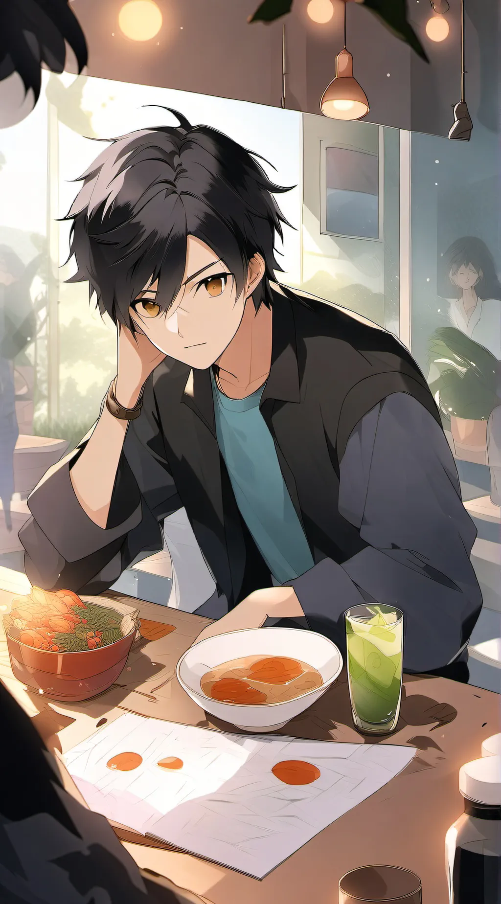 ai character: kazuki background