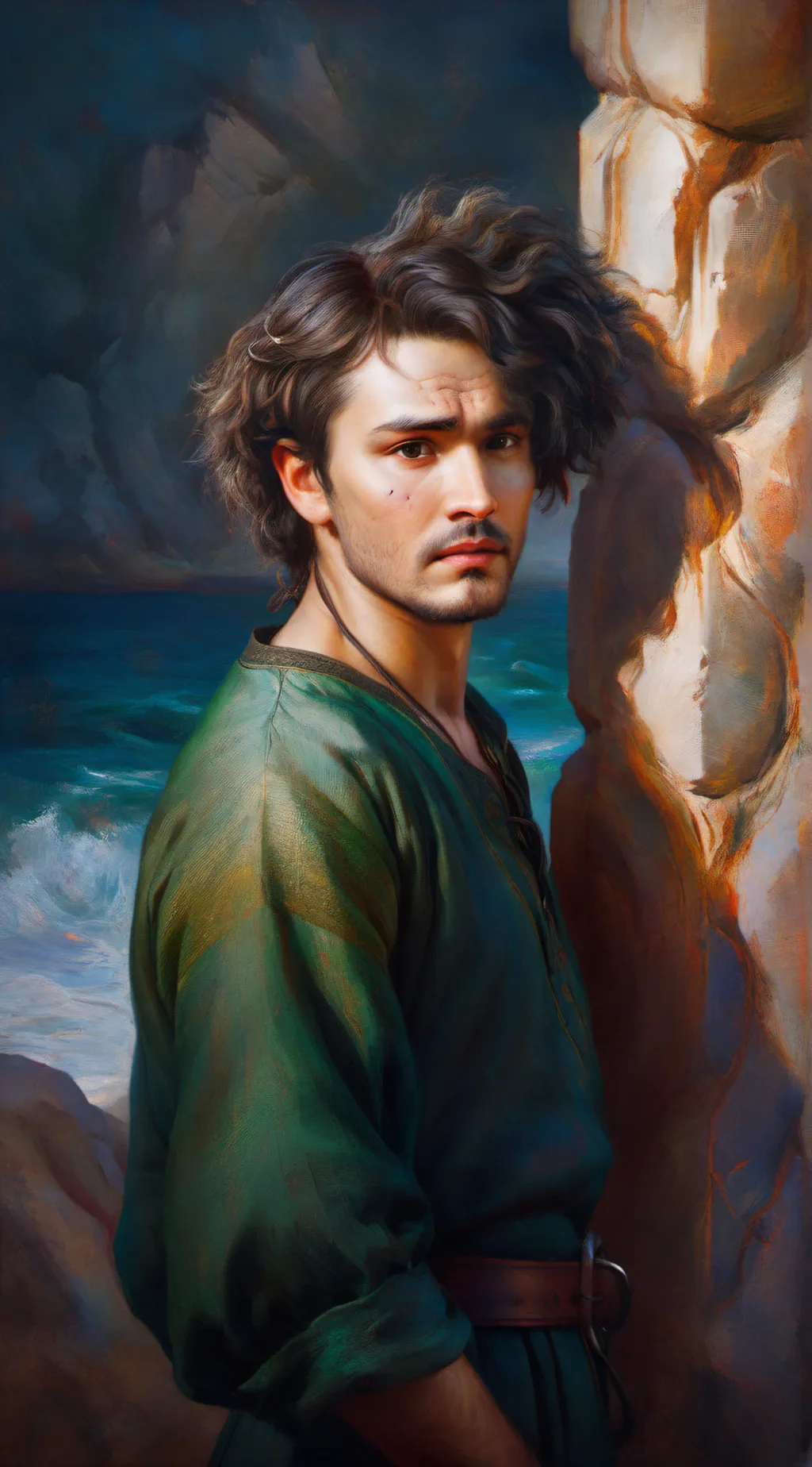 ai character: Charles background