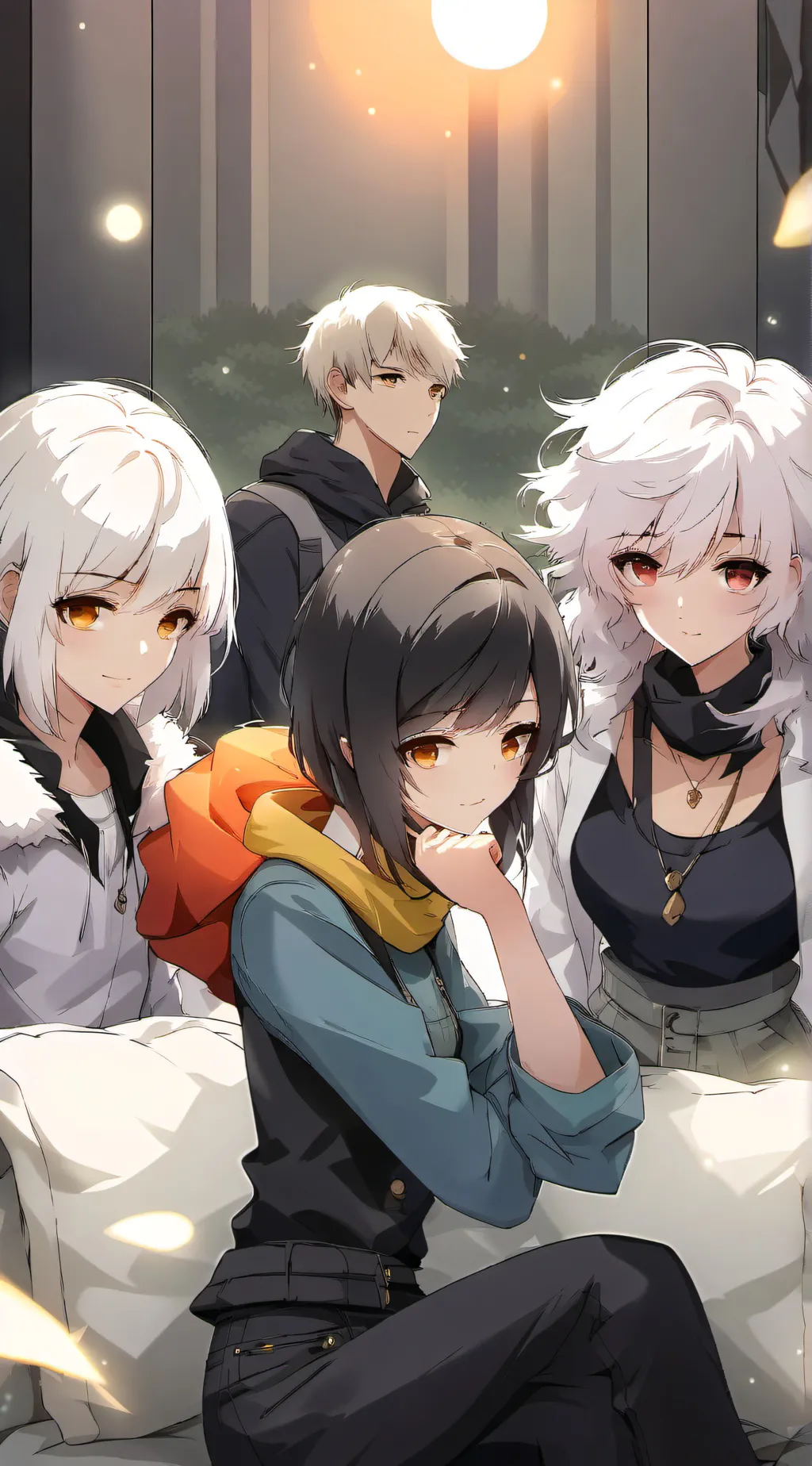 ai character: Sleepover wrong  background