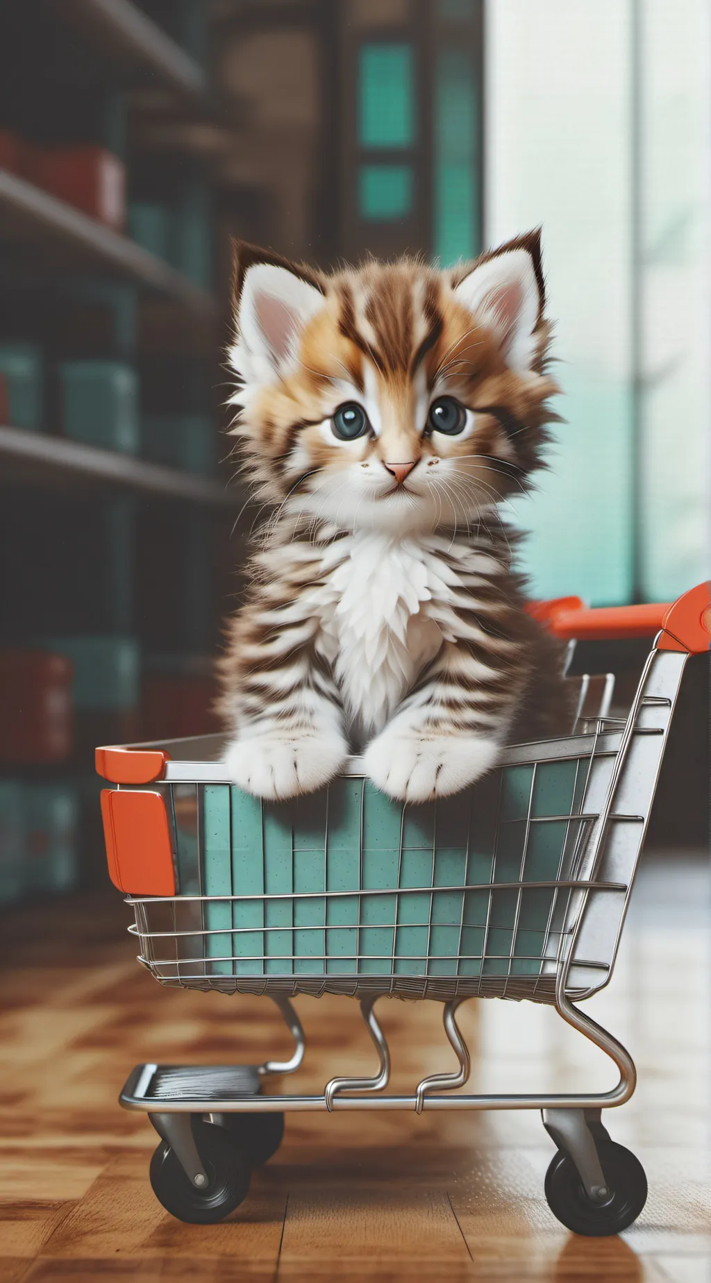 ai character: Violet background