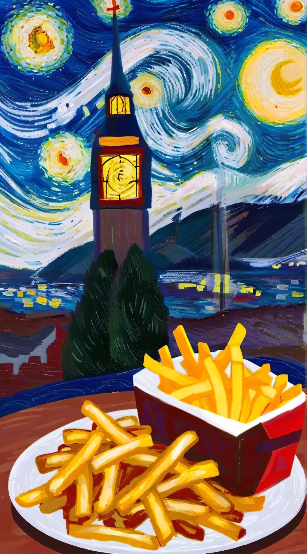 Talkie AI - Chat with fresh french fries