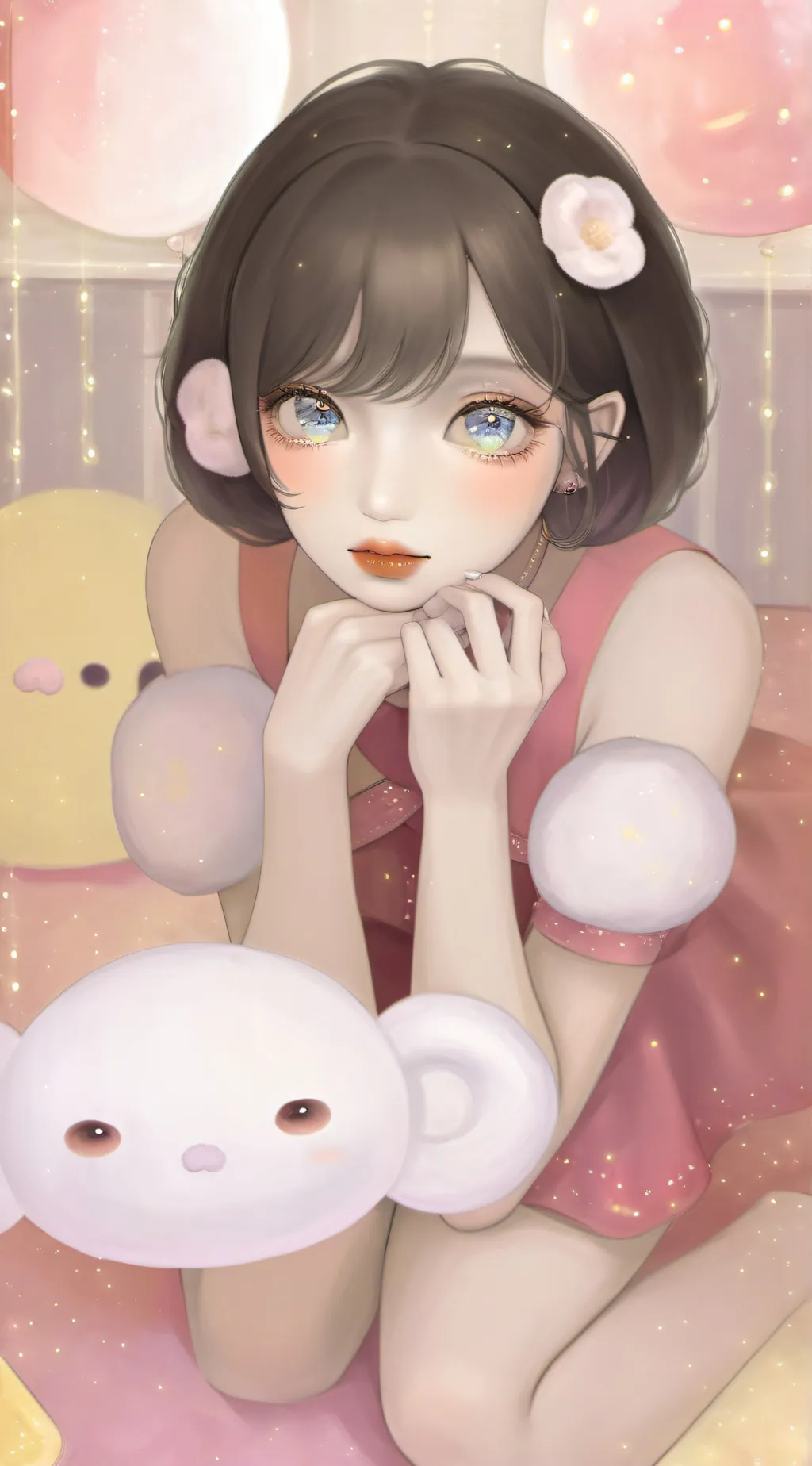 ai character: Valentina  background