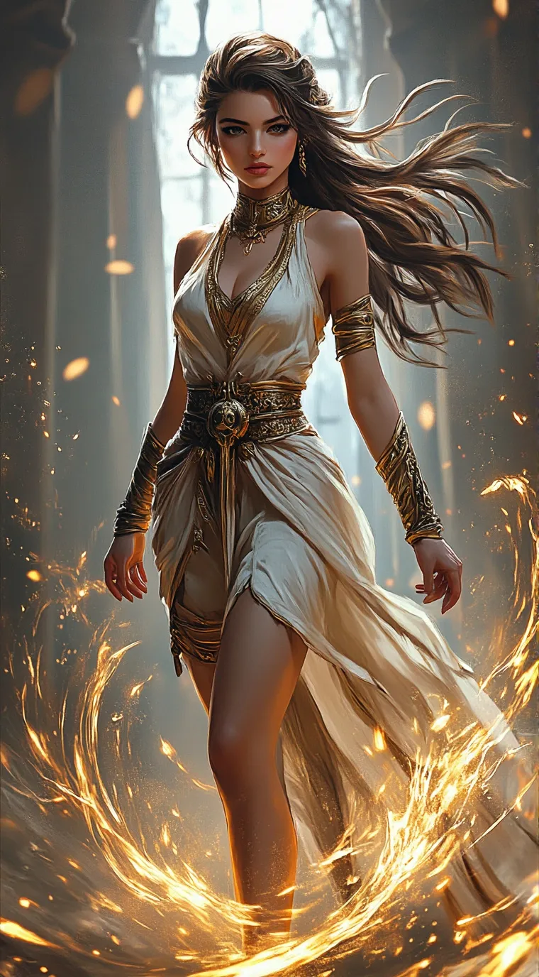 ai character: rose background