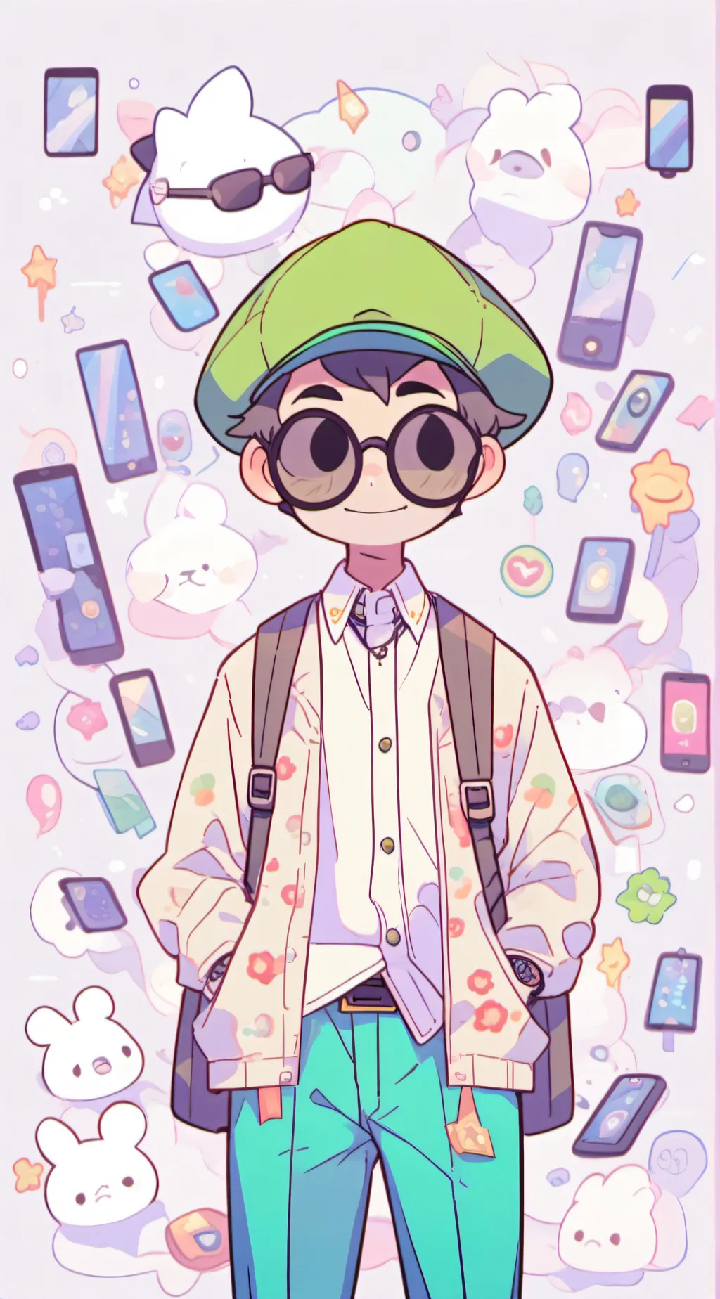 ai character: Bambu  background