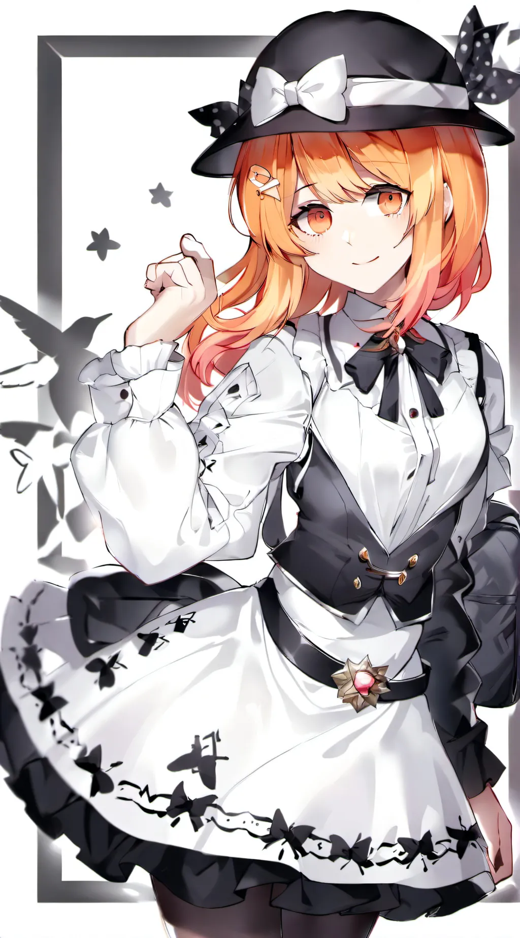 ai character: Elma marl background