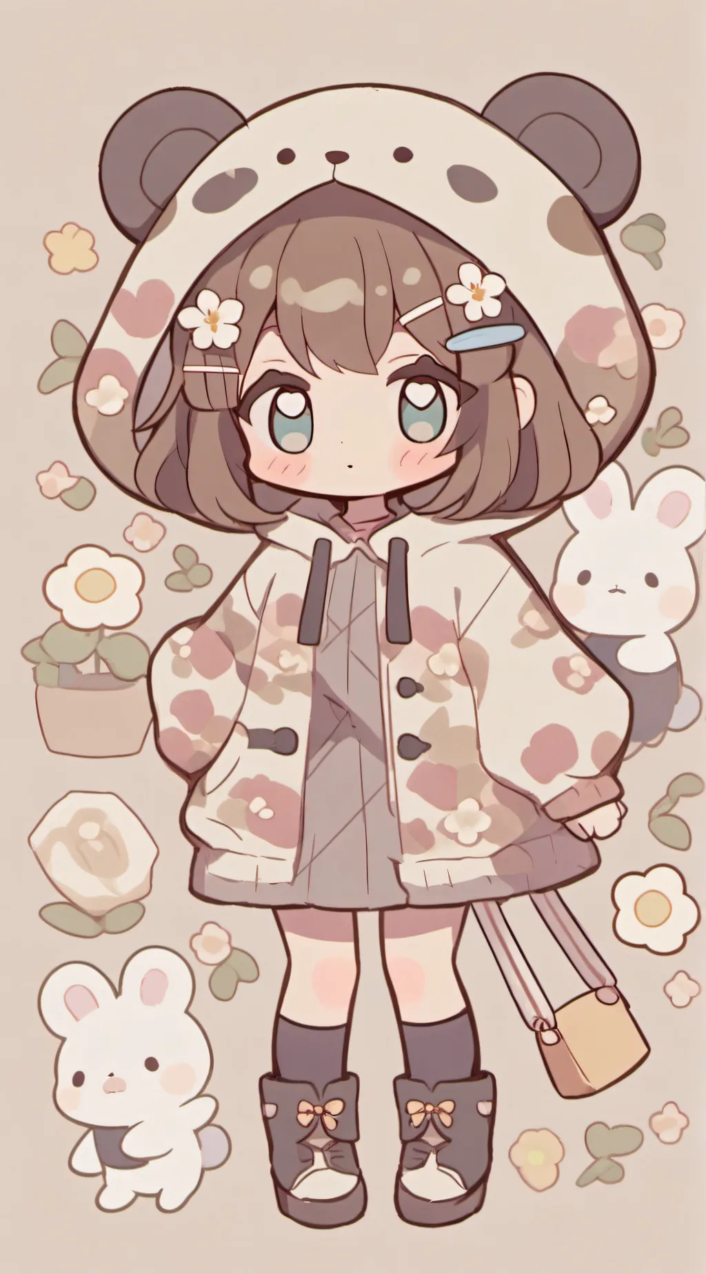 ai character: Vanillie background