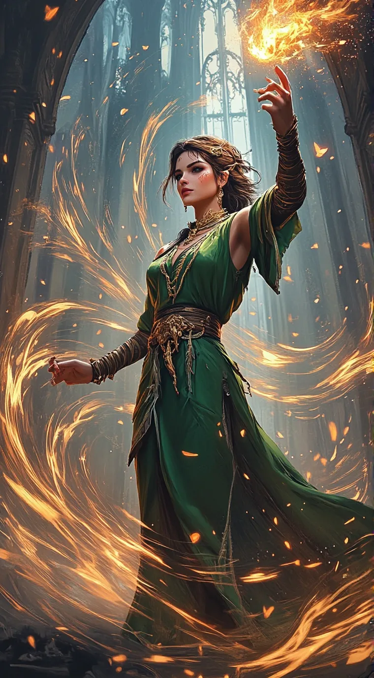 ai character: Amanda background