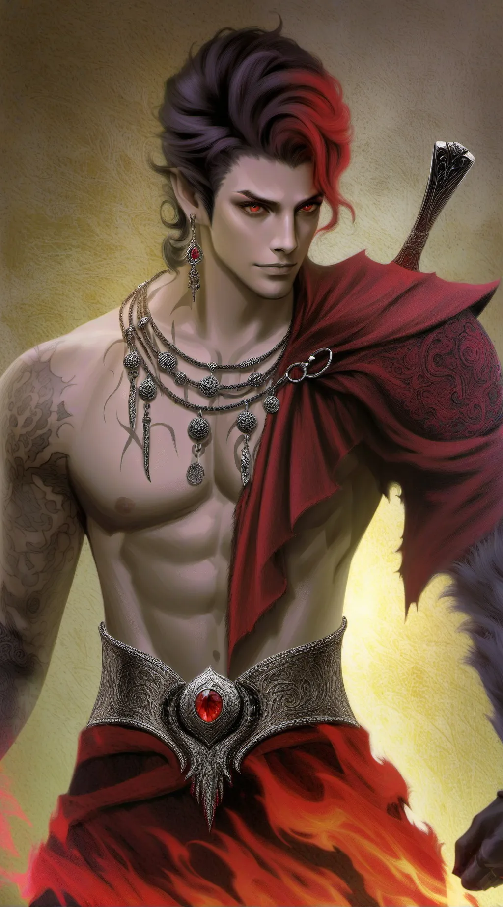 ai character: Noturno background