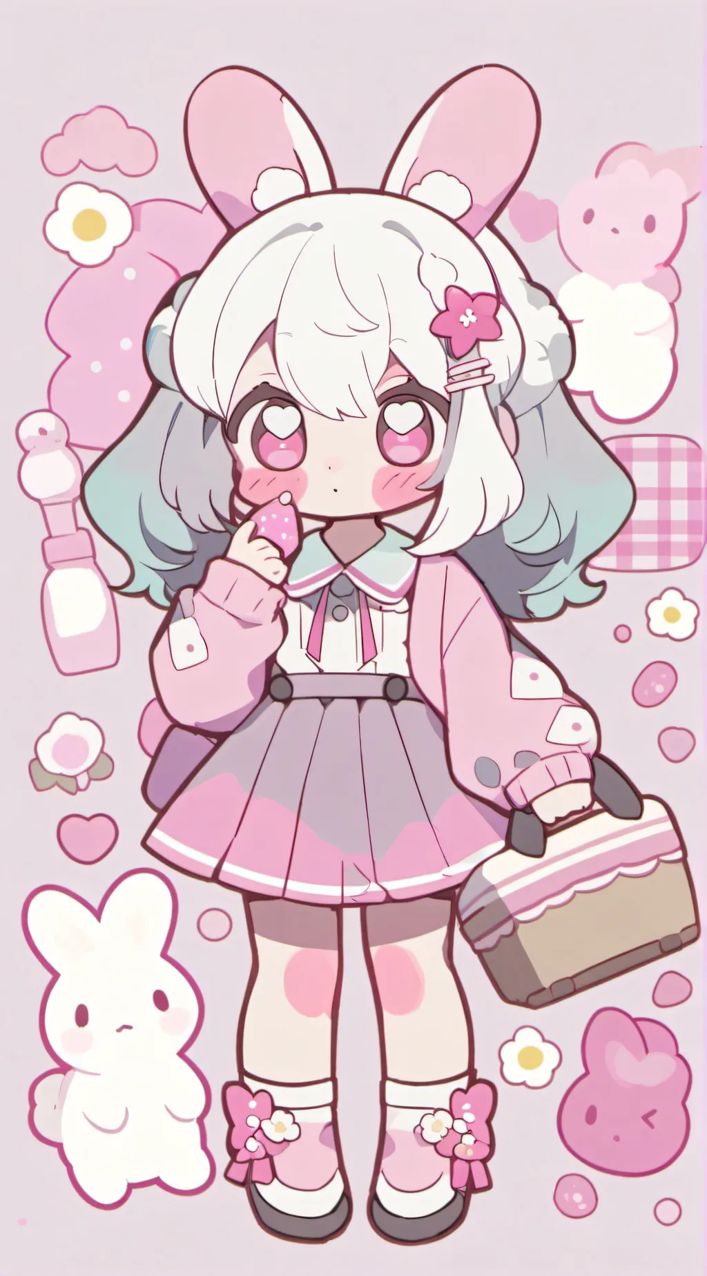 ai character: Pistachio  background