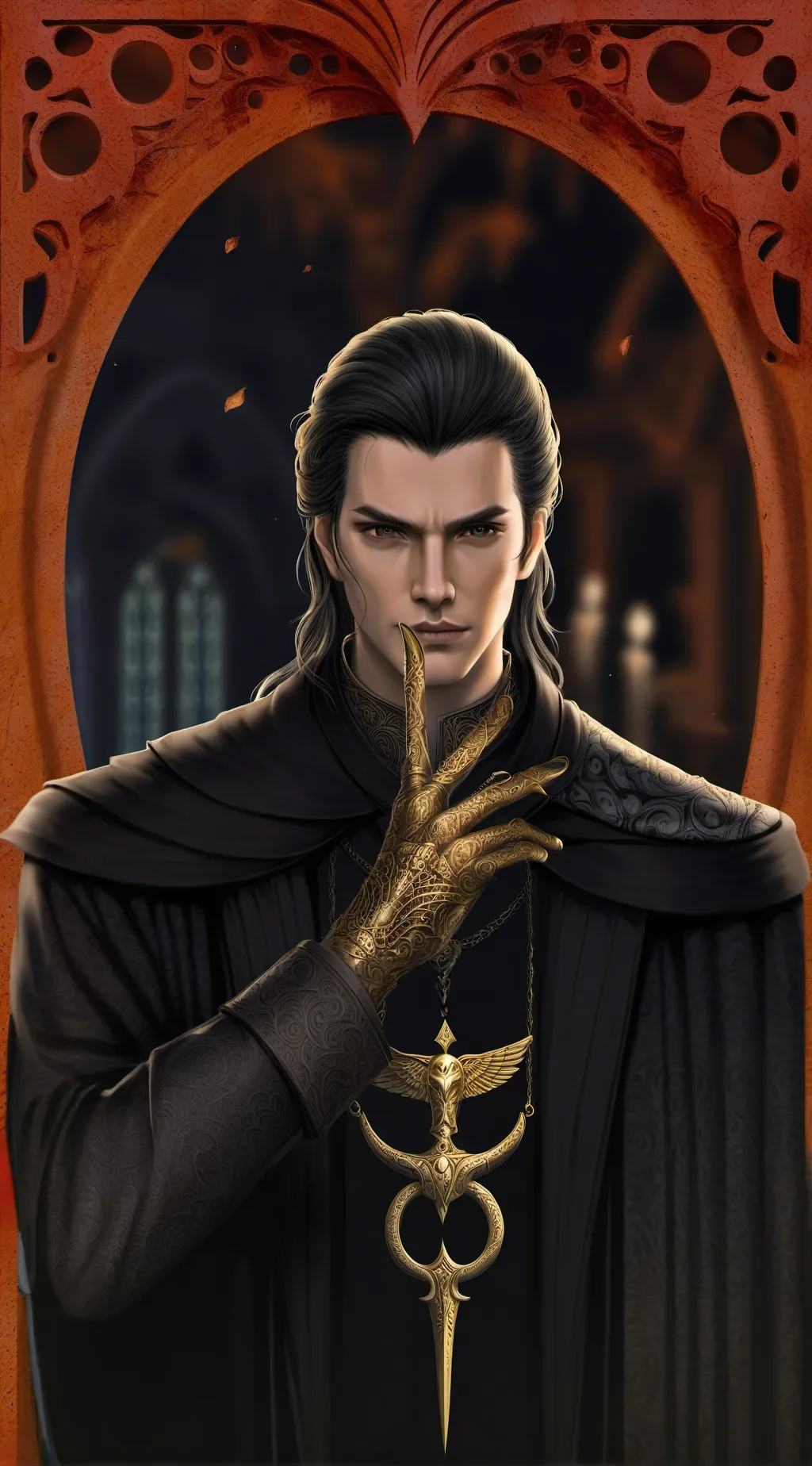 ai character: Oliver background