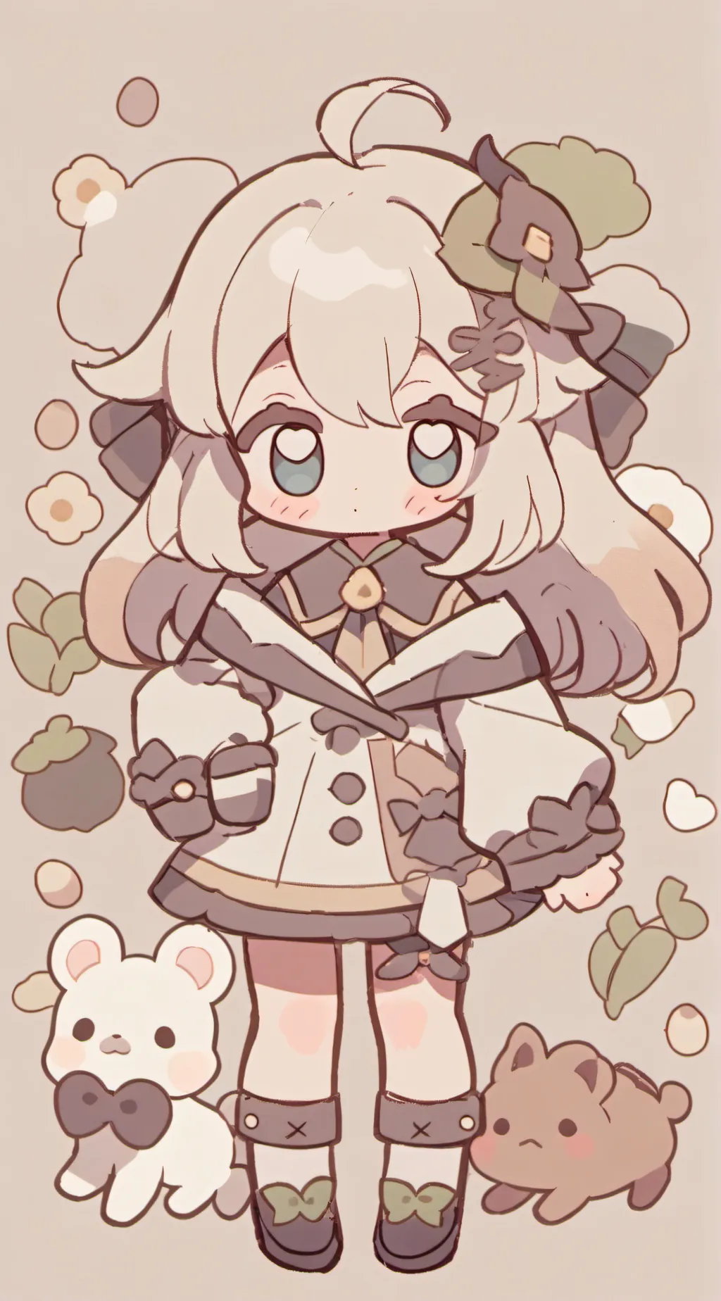 ai character: MHA your baby background