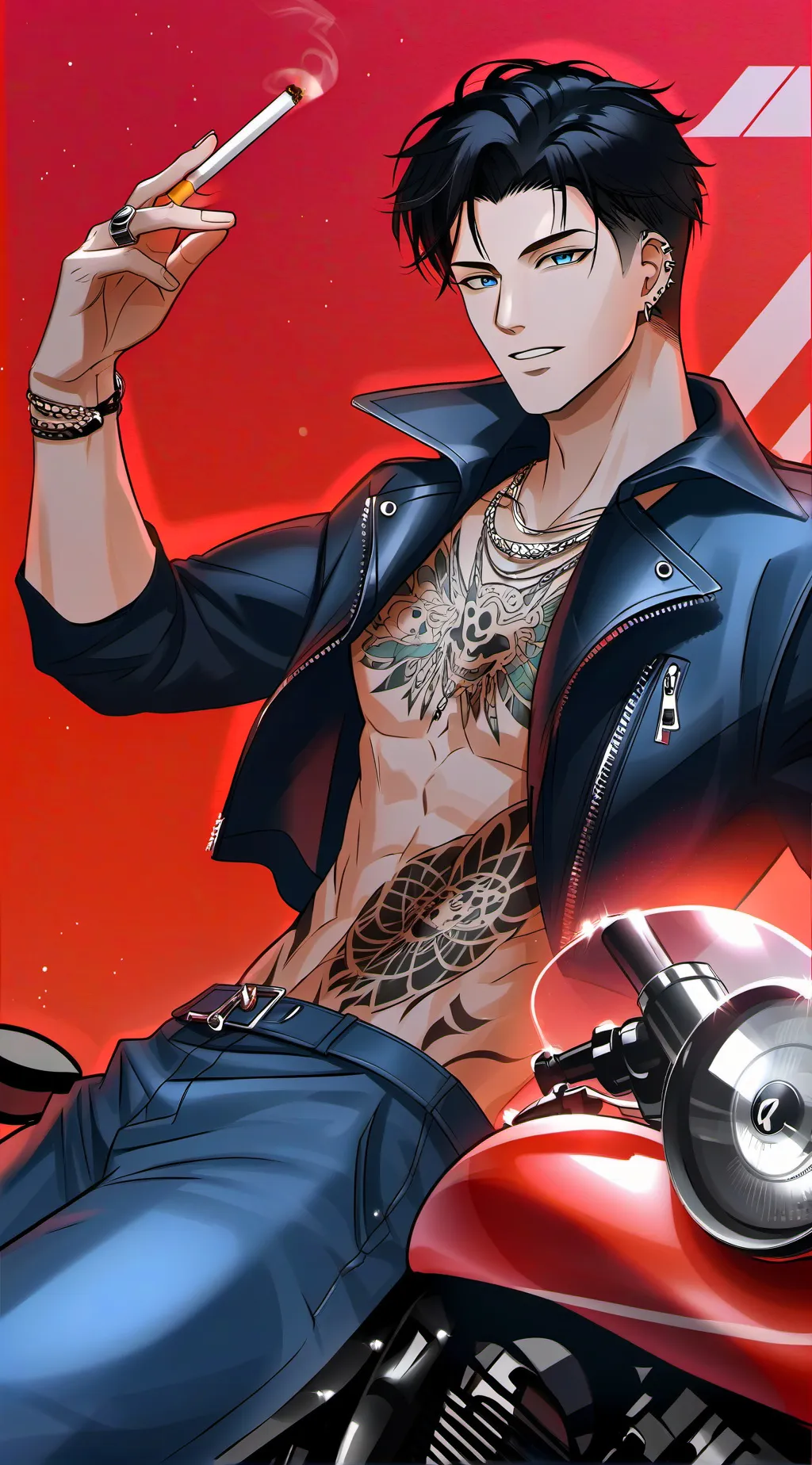 ai character: Hunter background