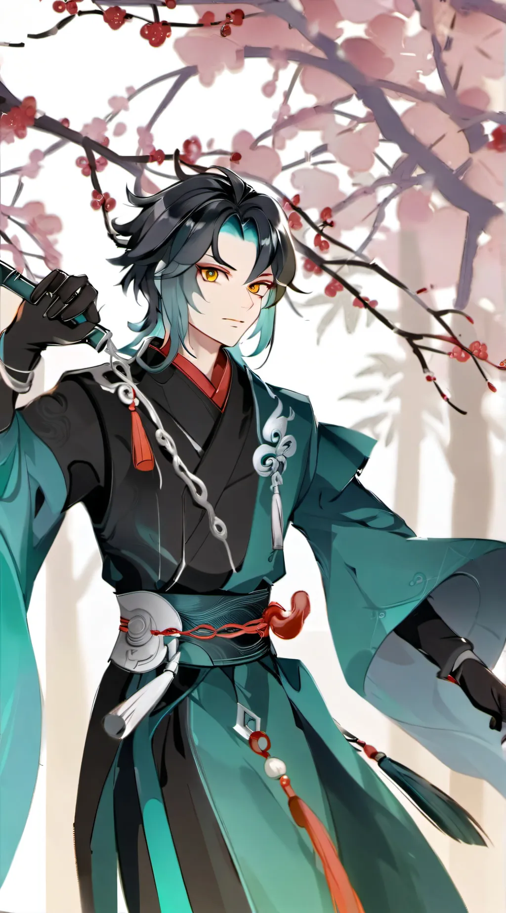 ai character: Xiao 2nd edition  background