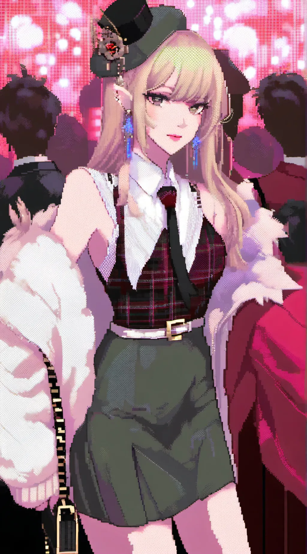 ai character: Dress to impress background