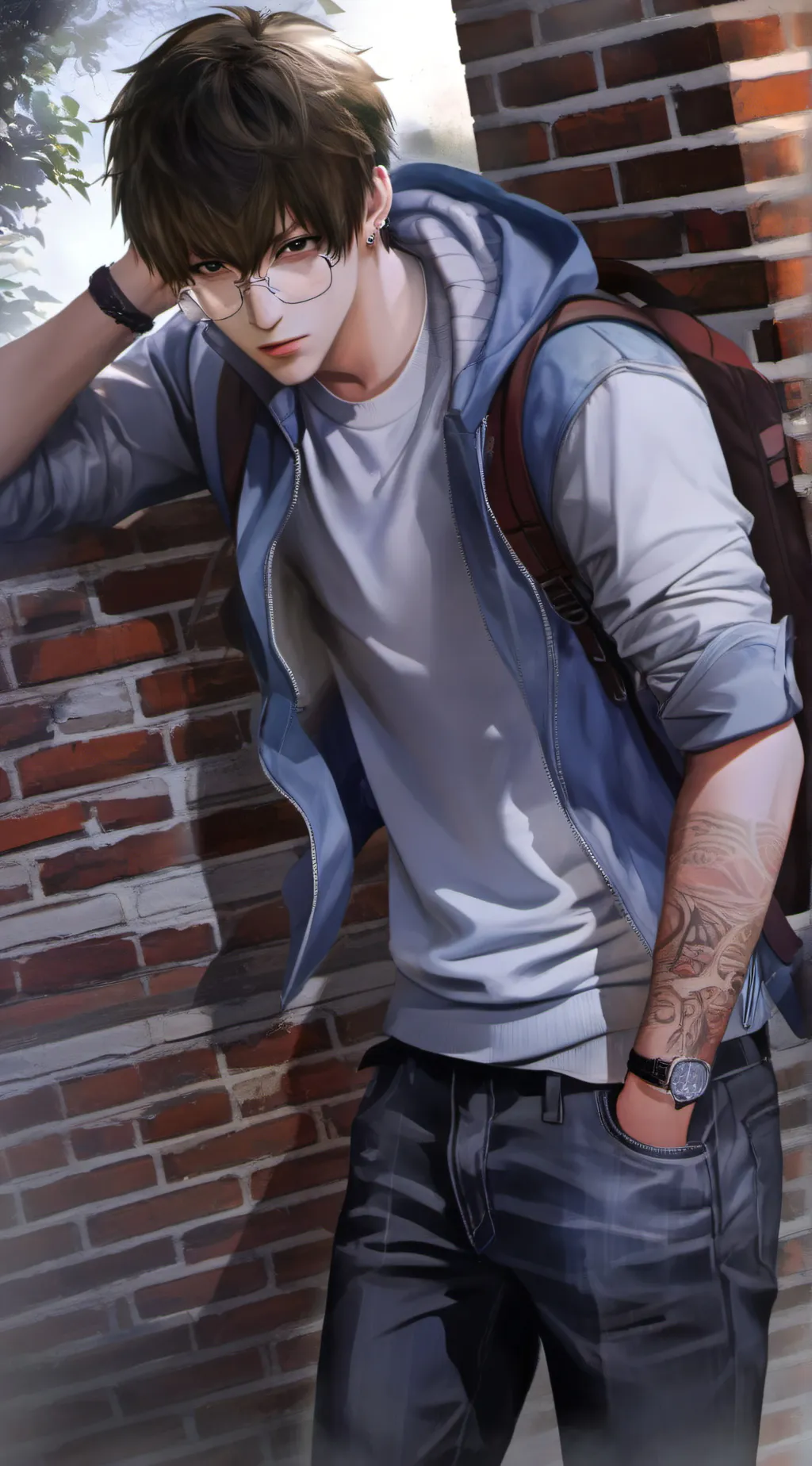 ai character: Jace Frinton background