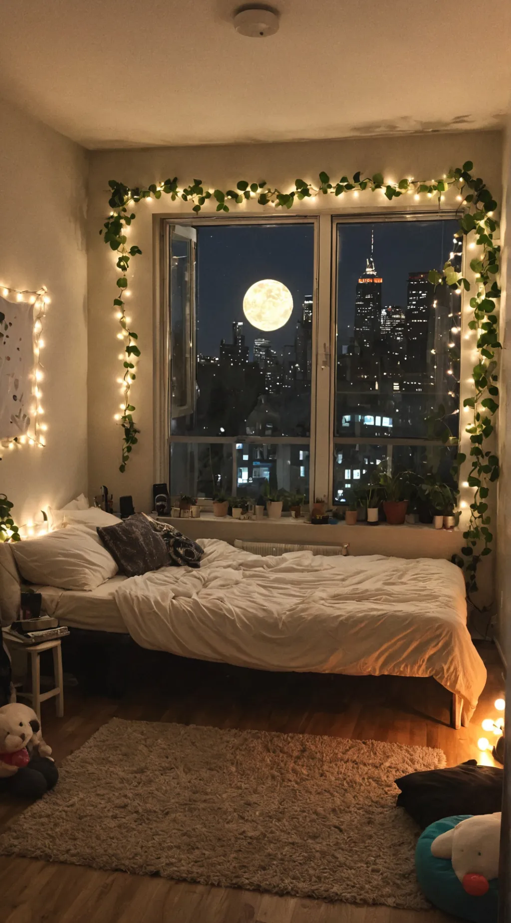 ai character: MHA in your room background