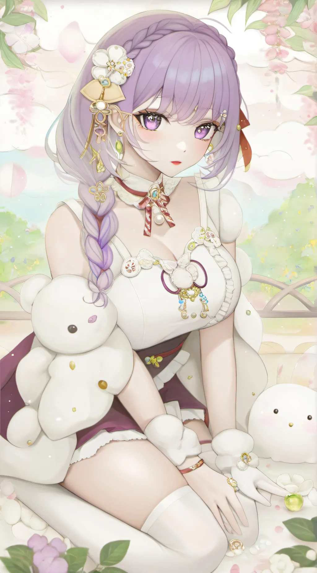 ai character: Ninila  background
