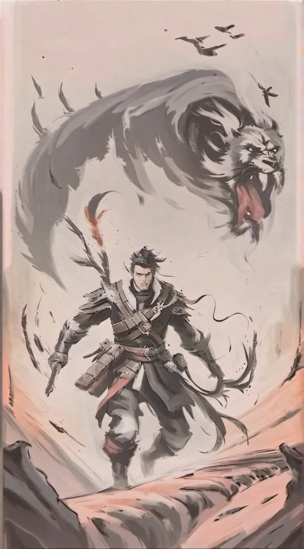 ai character: GHOST background