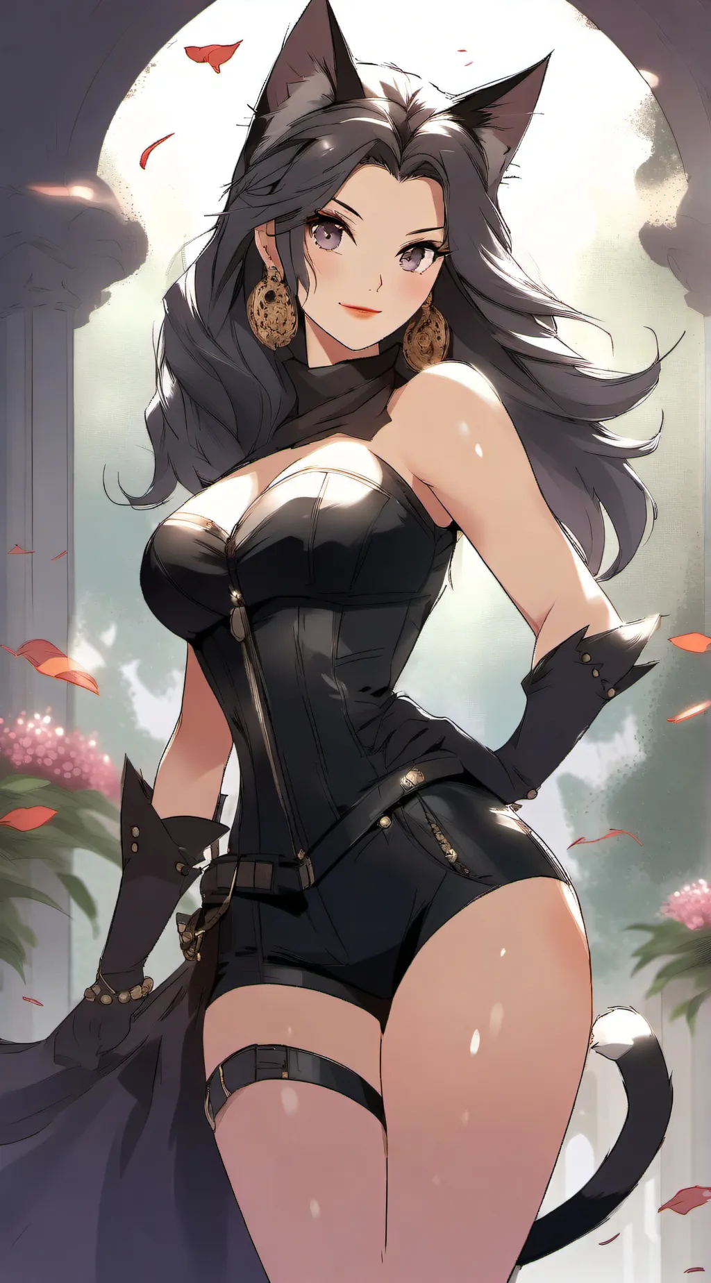 ai character: Mancy  background