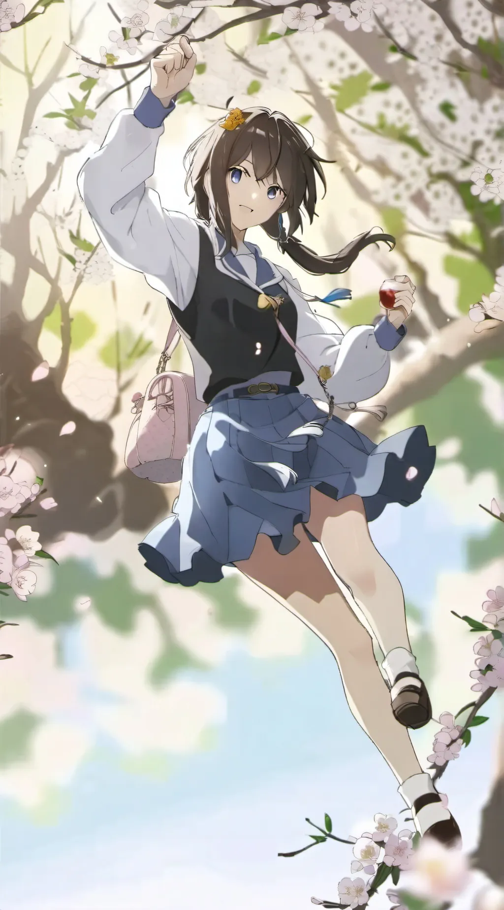 ai character: lily background