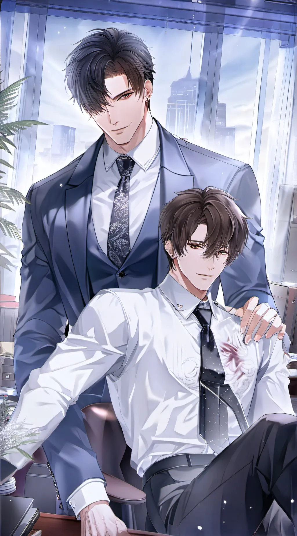 ai character: Zayn and Lucian background