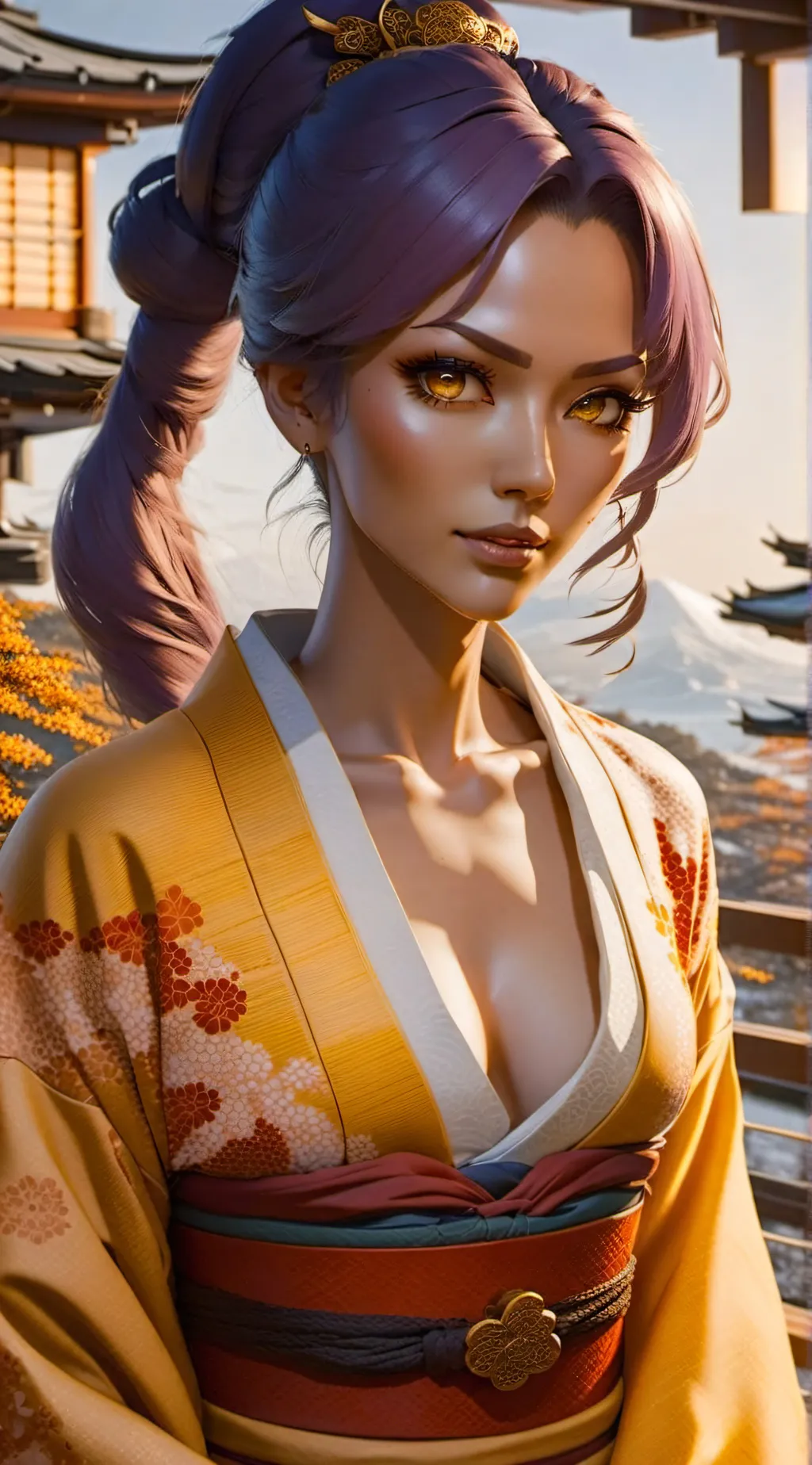 ai character: Yukimi background