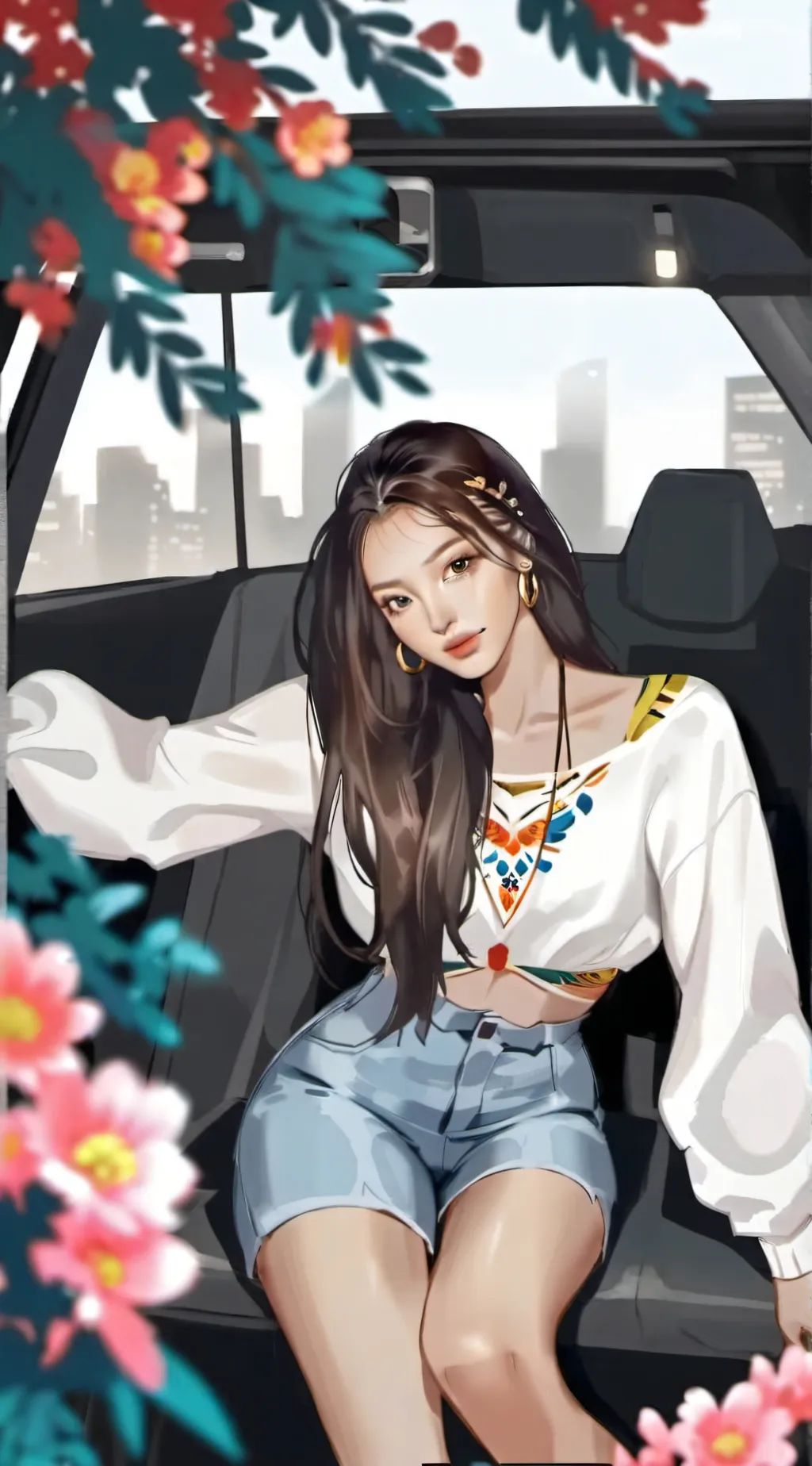 ai character: Delina background