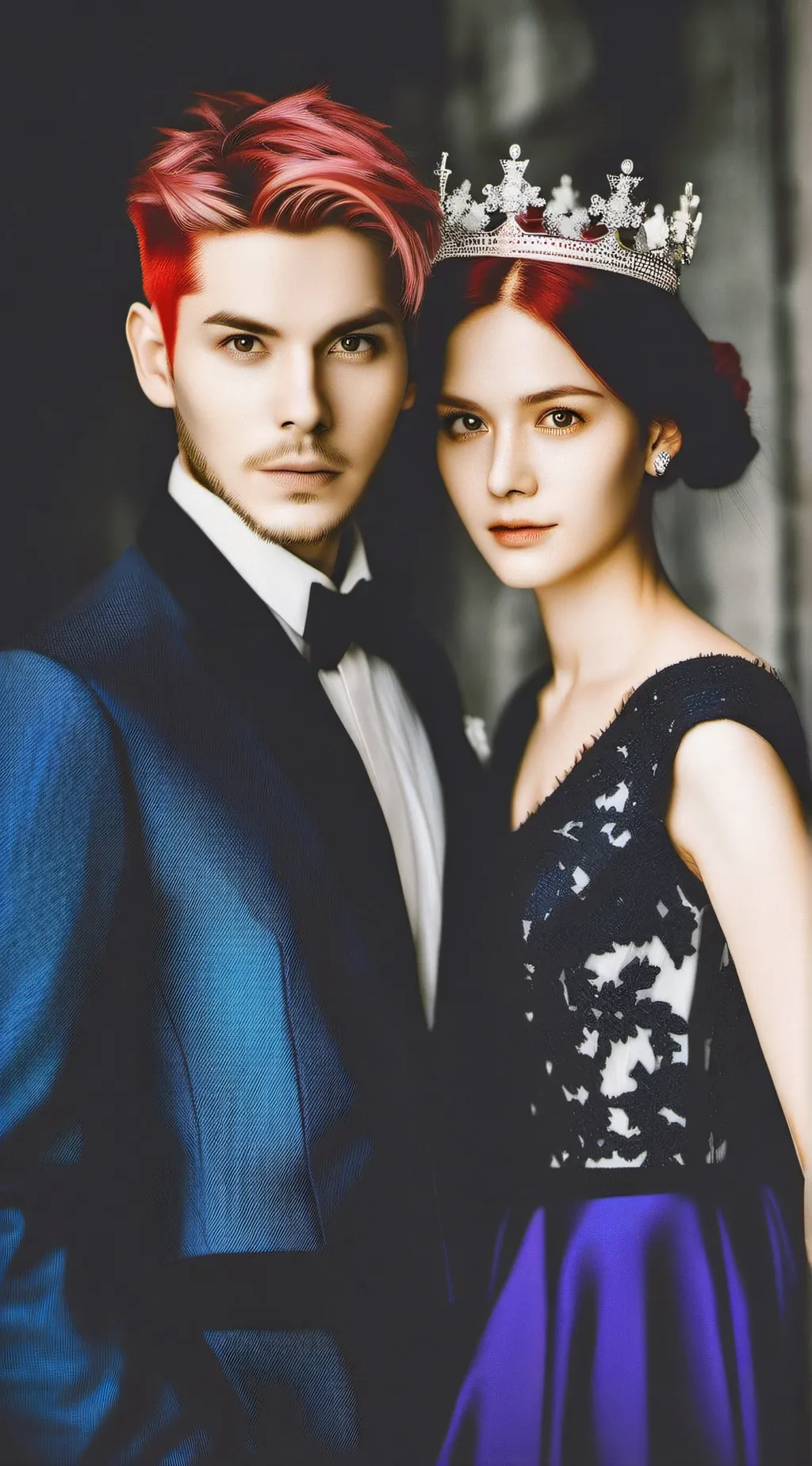 ai character: Princess vs sis background