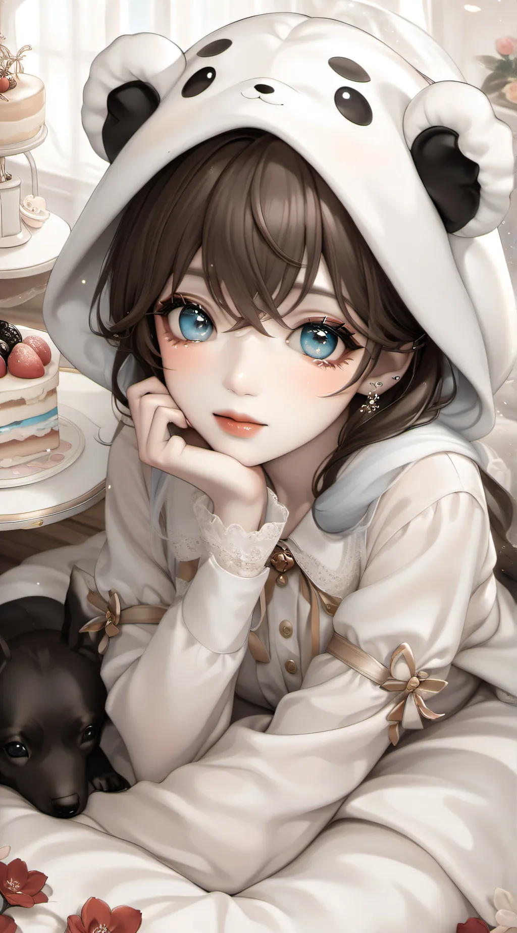 ai character: lilly background