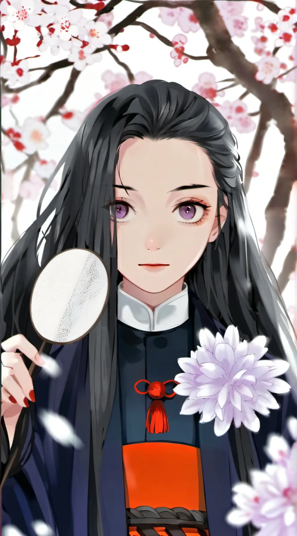 ai character: Bird hashira background