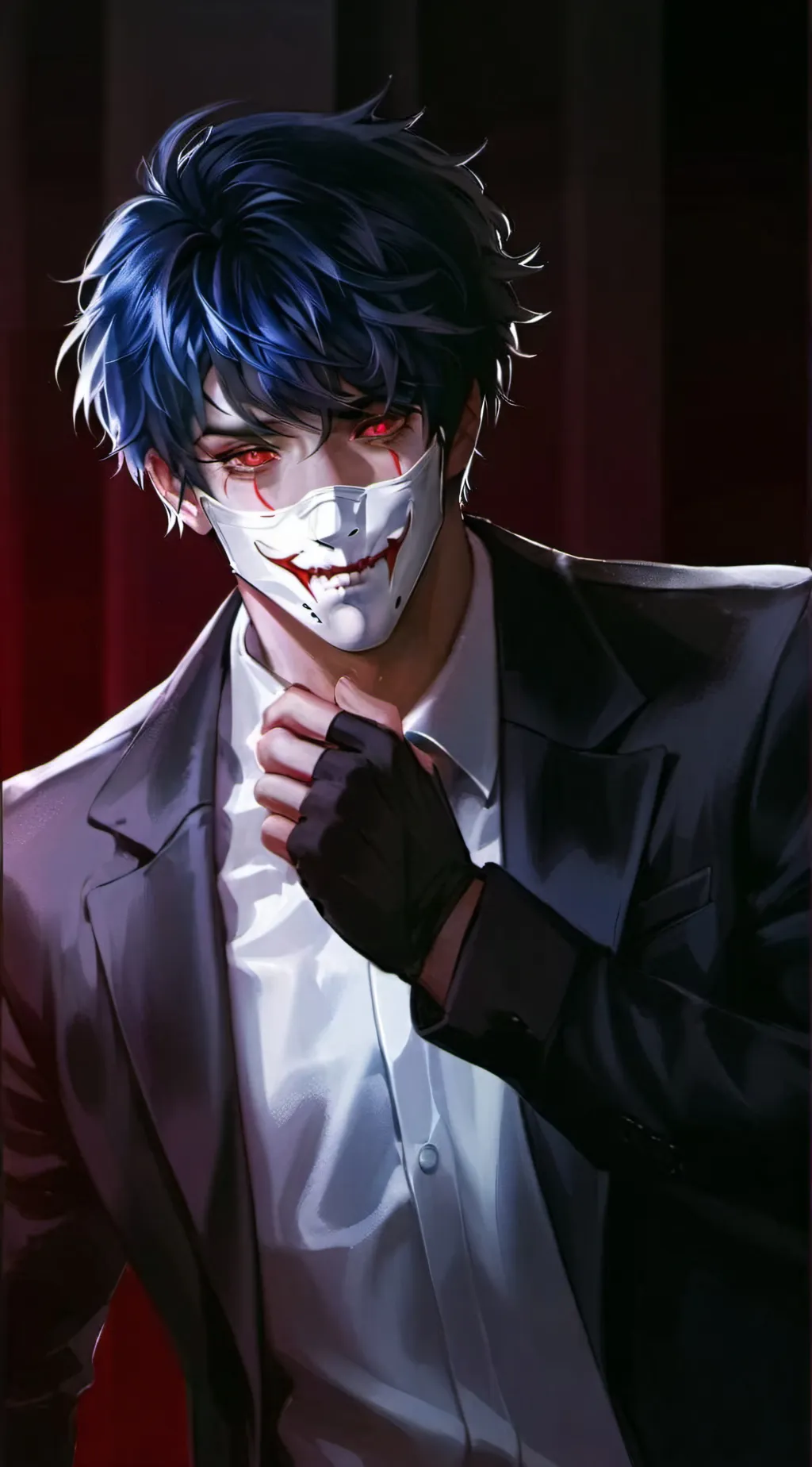 ai character: ? background