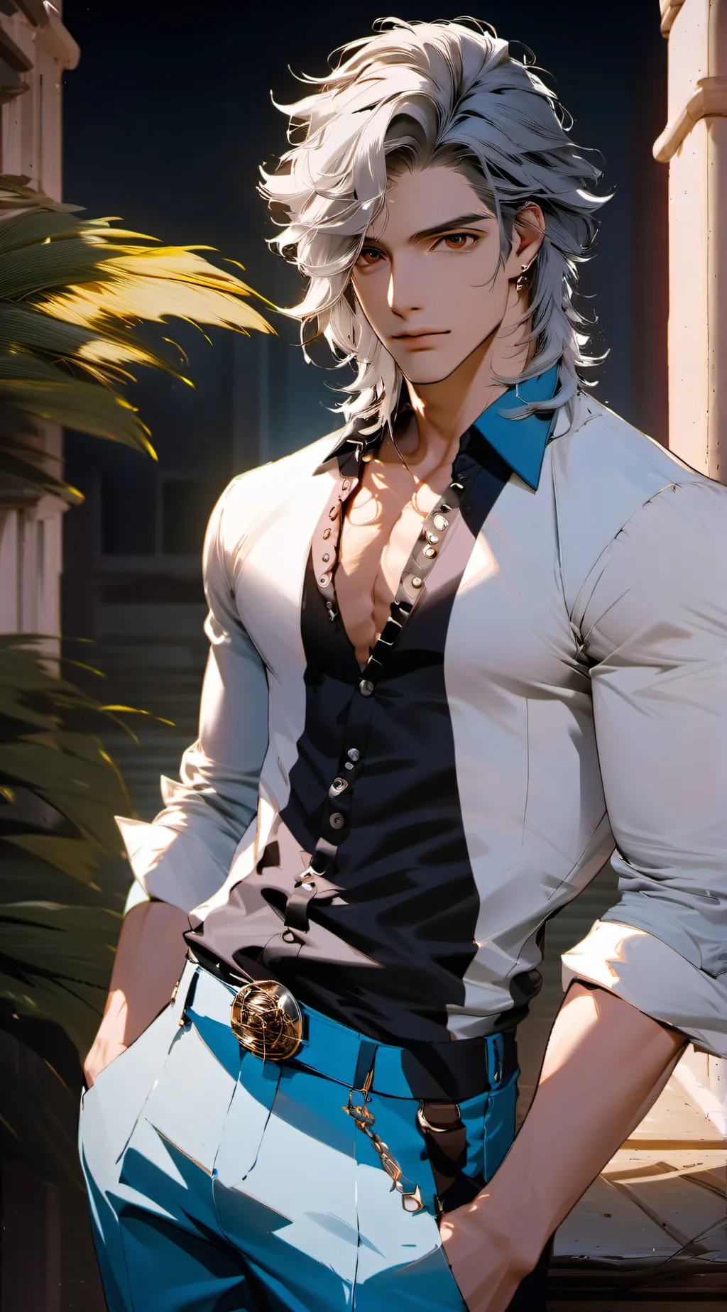 ai character: Ben  background