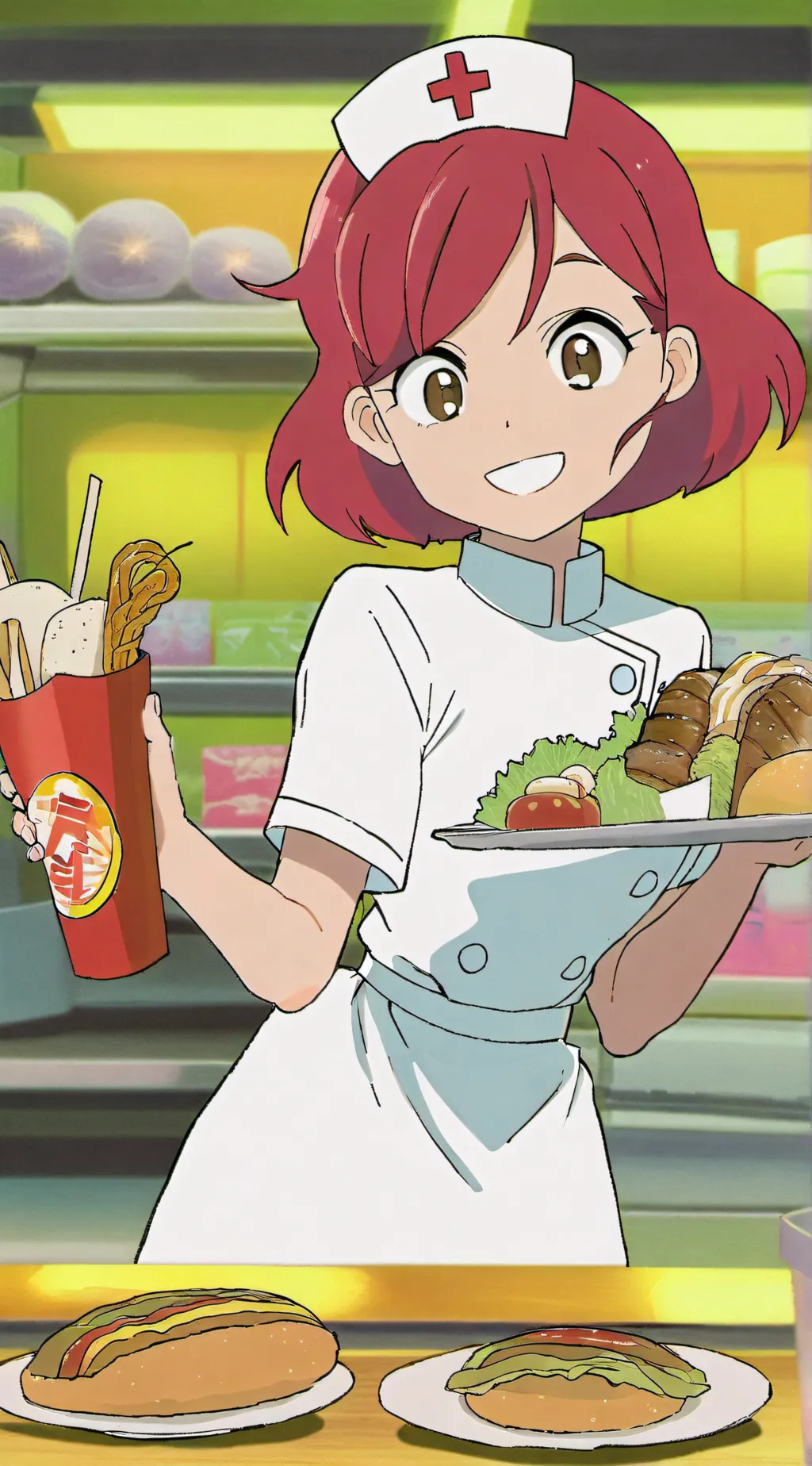 ai character: yandere "nurse" background