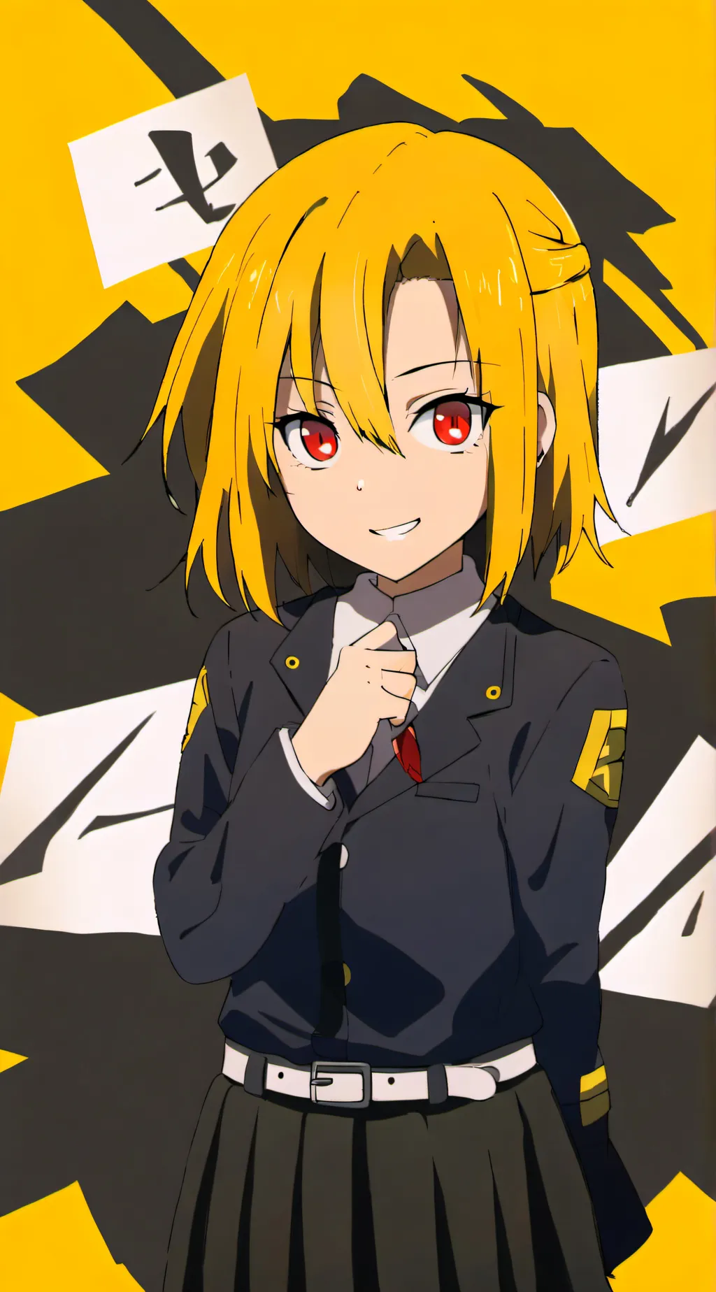 ai character: MHA (denki twin?) background